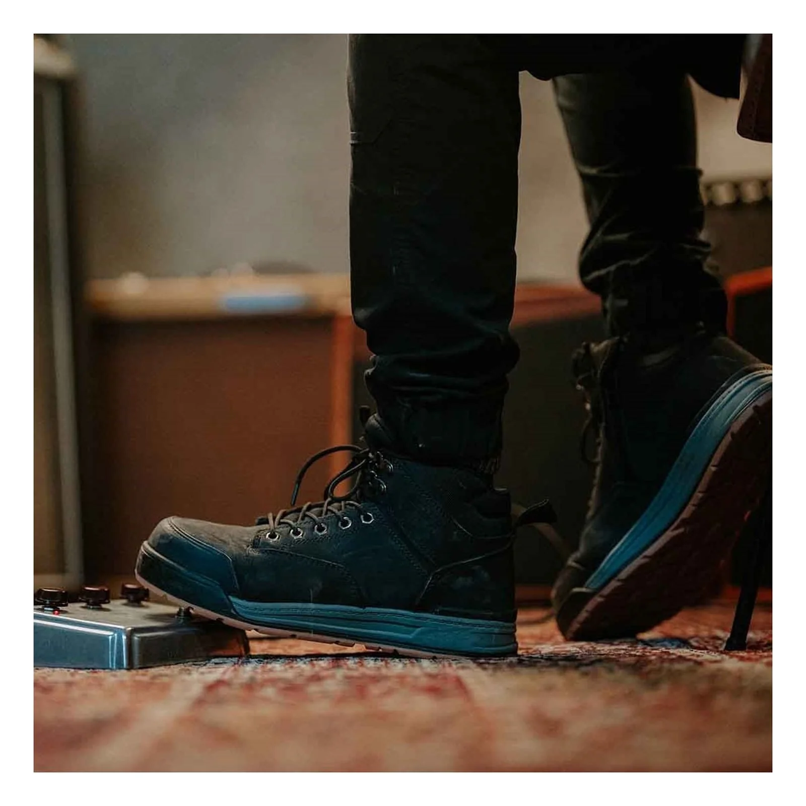 Hard Yakka Mens 3056 Lace Zip Safety Boot Black - Image 5