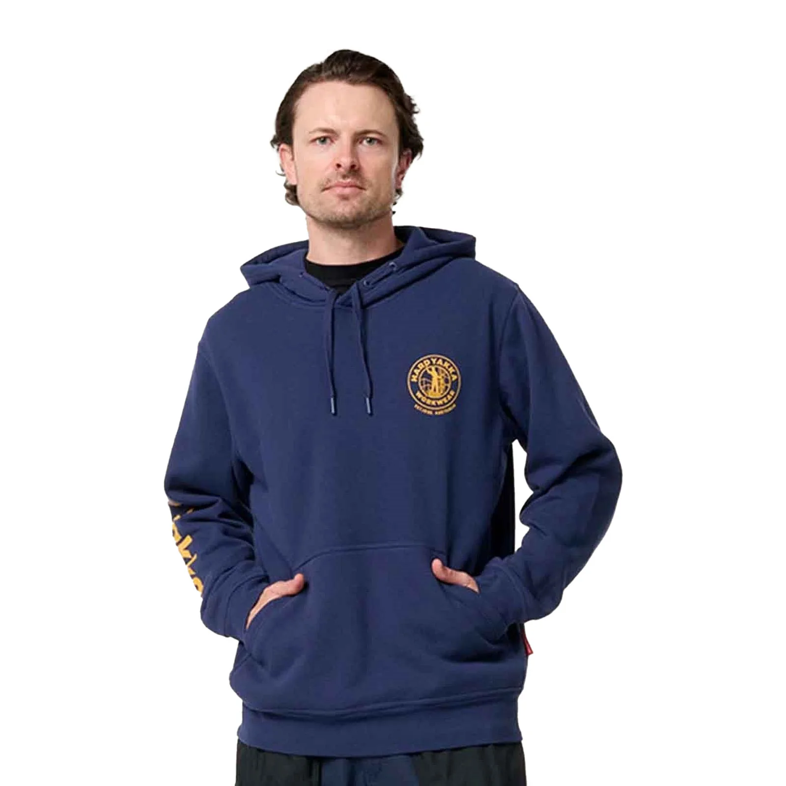 Hard Yakka Mens Heritage Hoodie Navy
