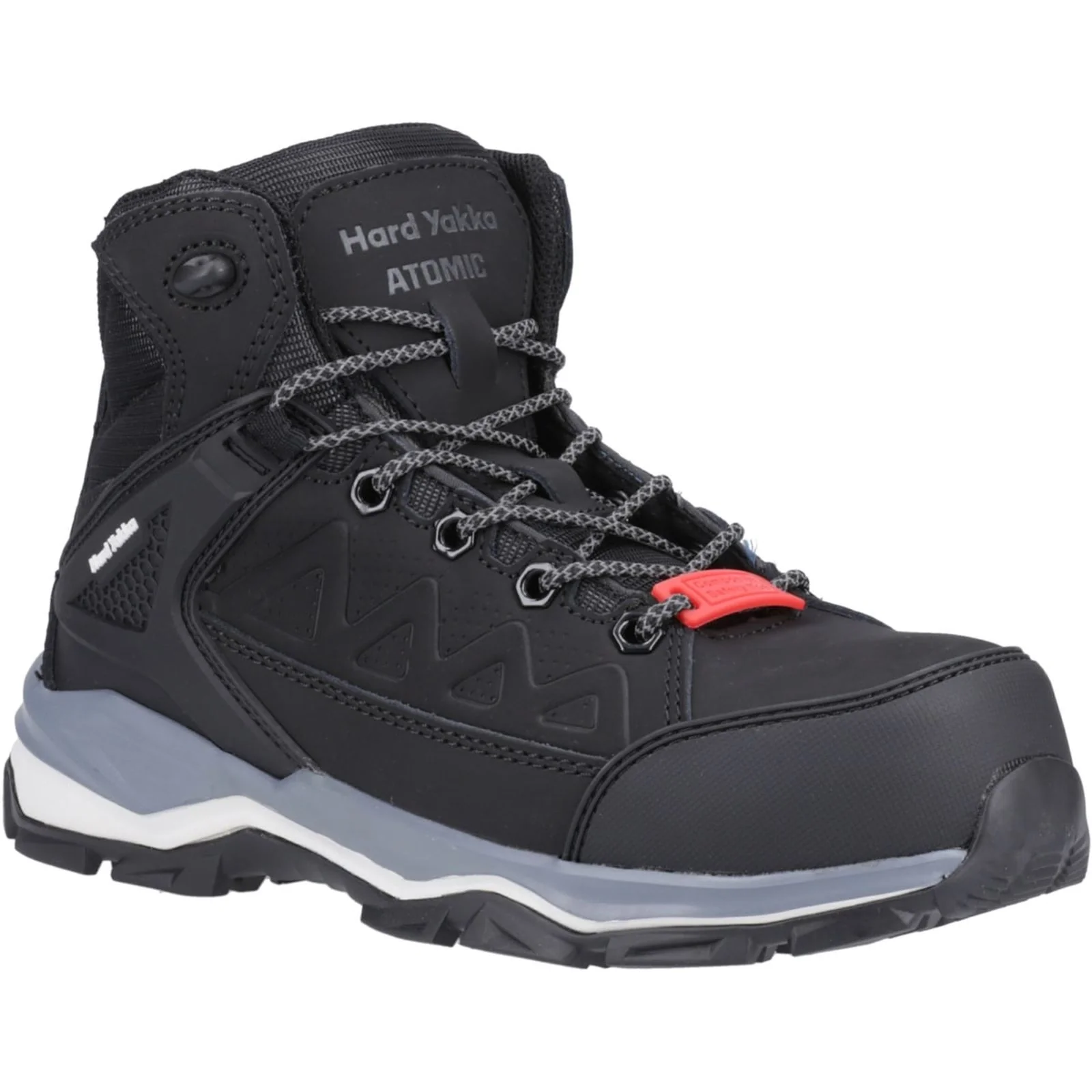 Hard Yakka Unisex Atomic PR Hybrid Side Zip Safety Boot Black