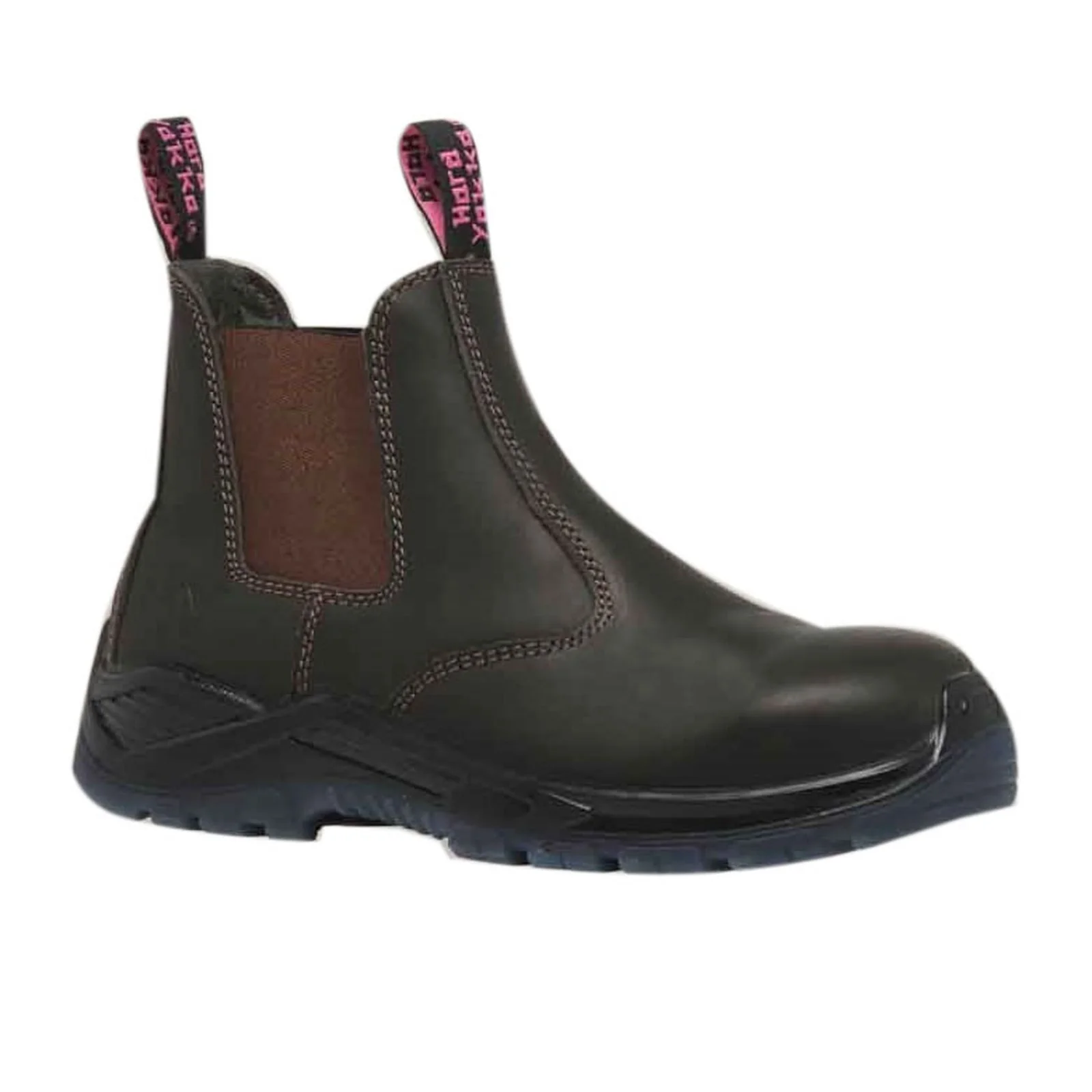 Hard Yakka Womens Banjo Elastic Gusset Safety Boot Brown