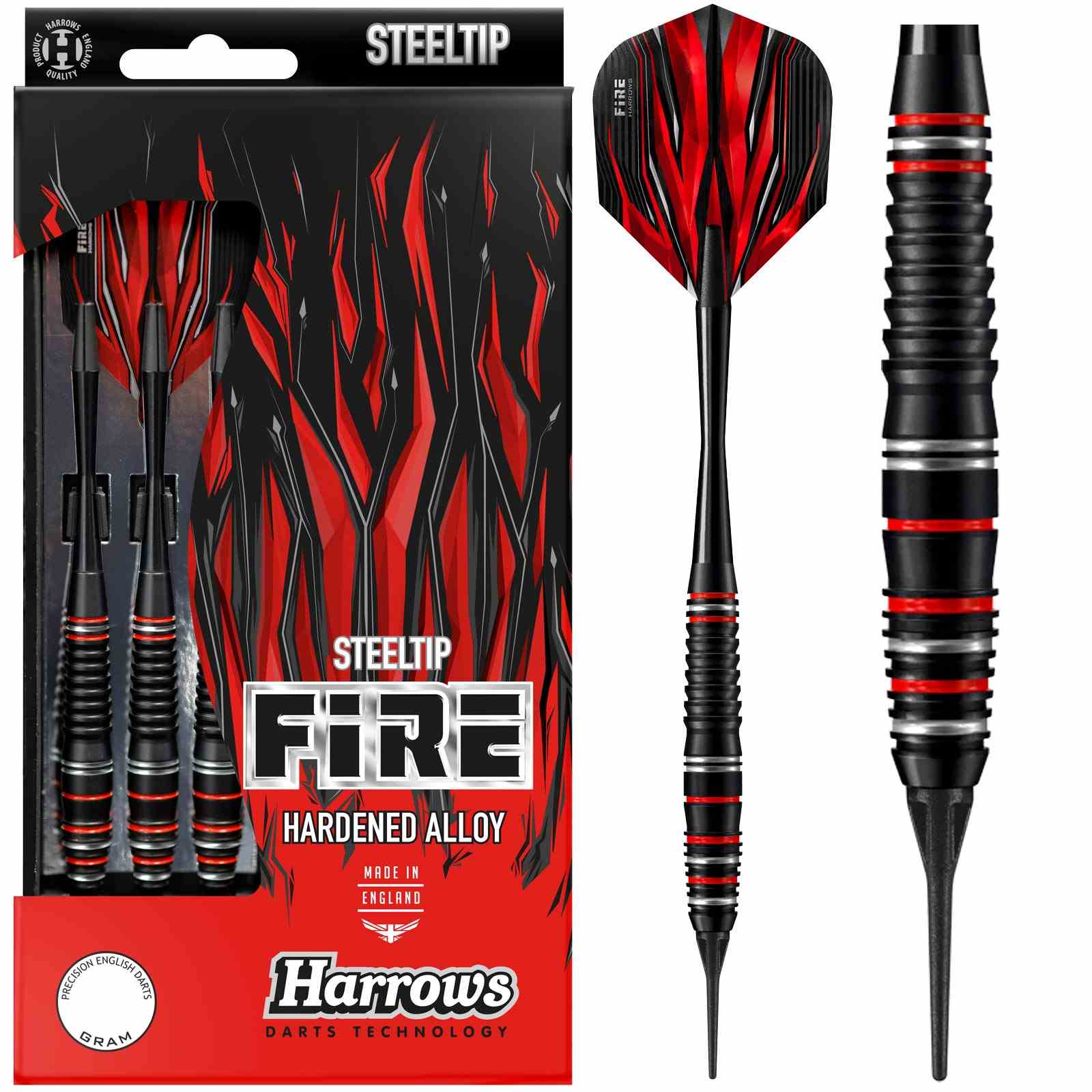Harrows Fire High-Grade Alloy 22g Darts