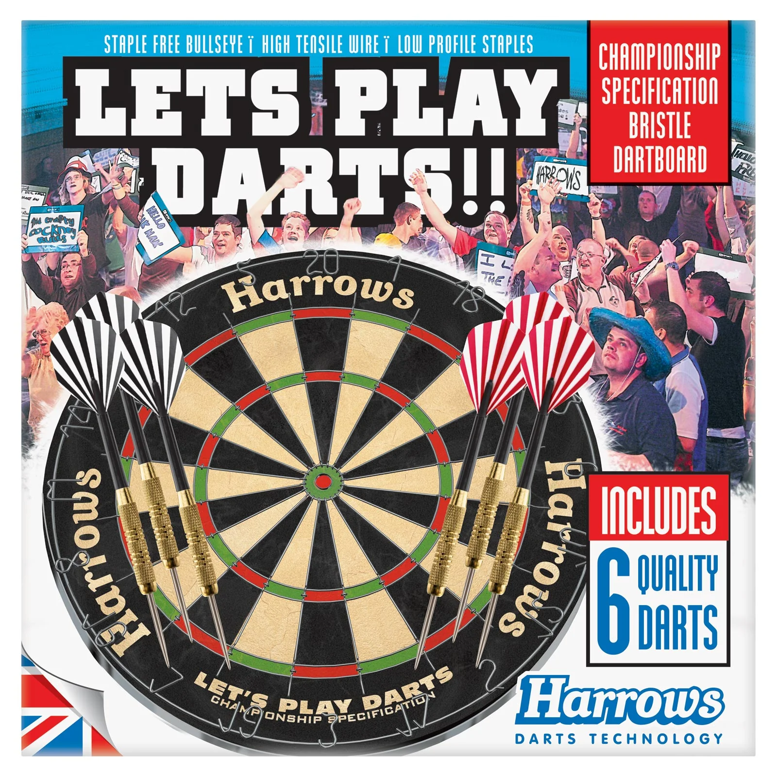 Harrows Lets Play Darts Game Set - Image 2