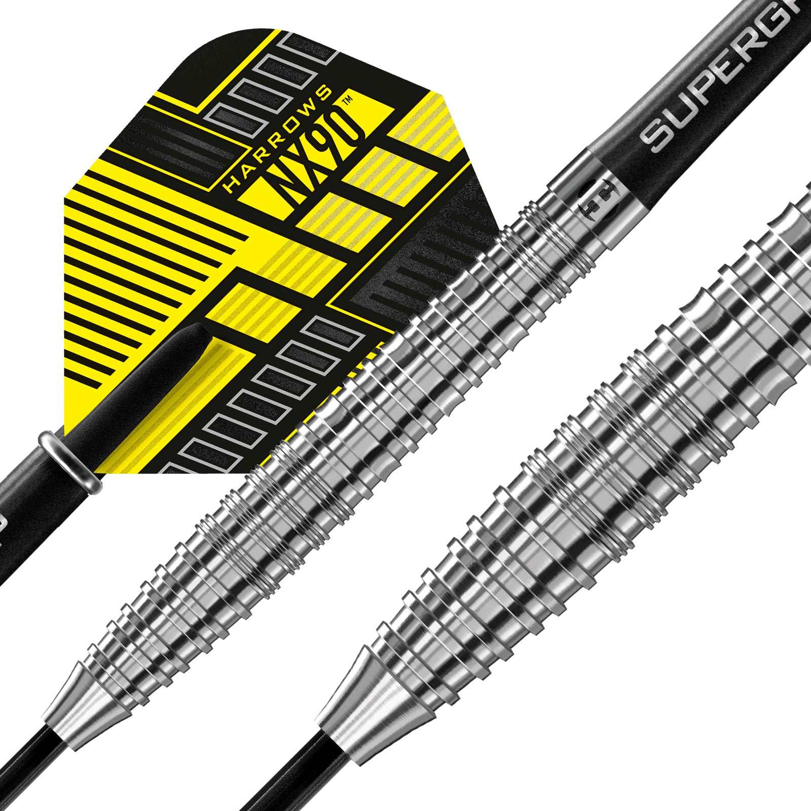 Harrows NX90 Tapered 90% Tungsten 22g Steel-Tip Darts - Image 3