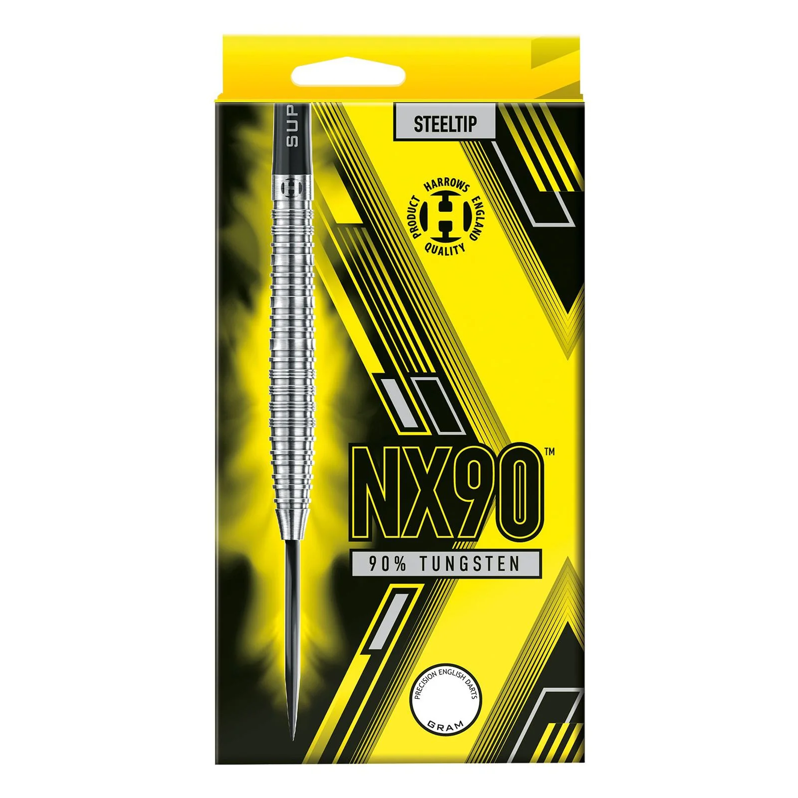 Harrows NX90 Tapered 90% Tungsten 26g Steel-Tip Darts - Image 4
