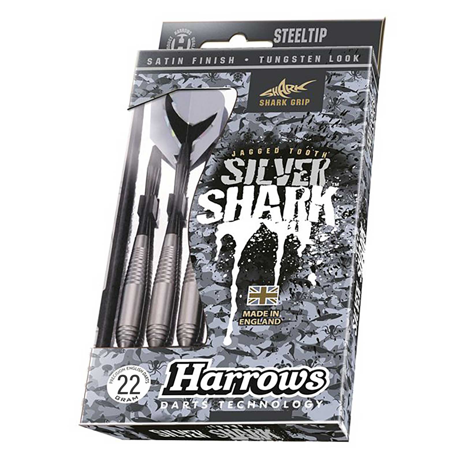 Harrows Silver Shark SteeltipĀ Darts - 22g - Image 3