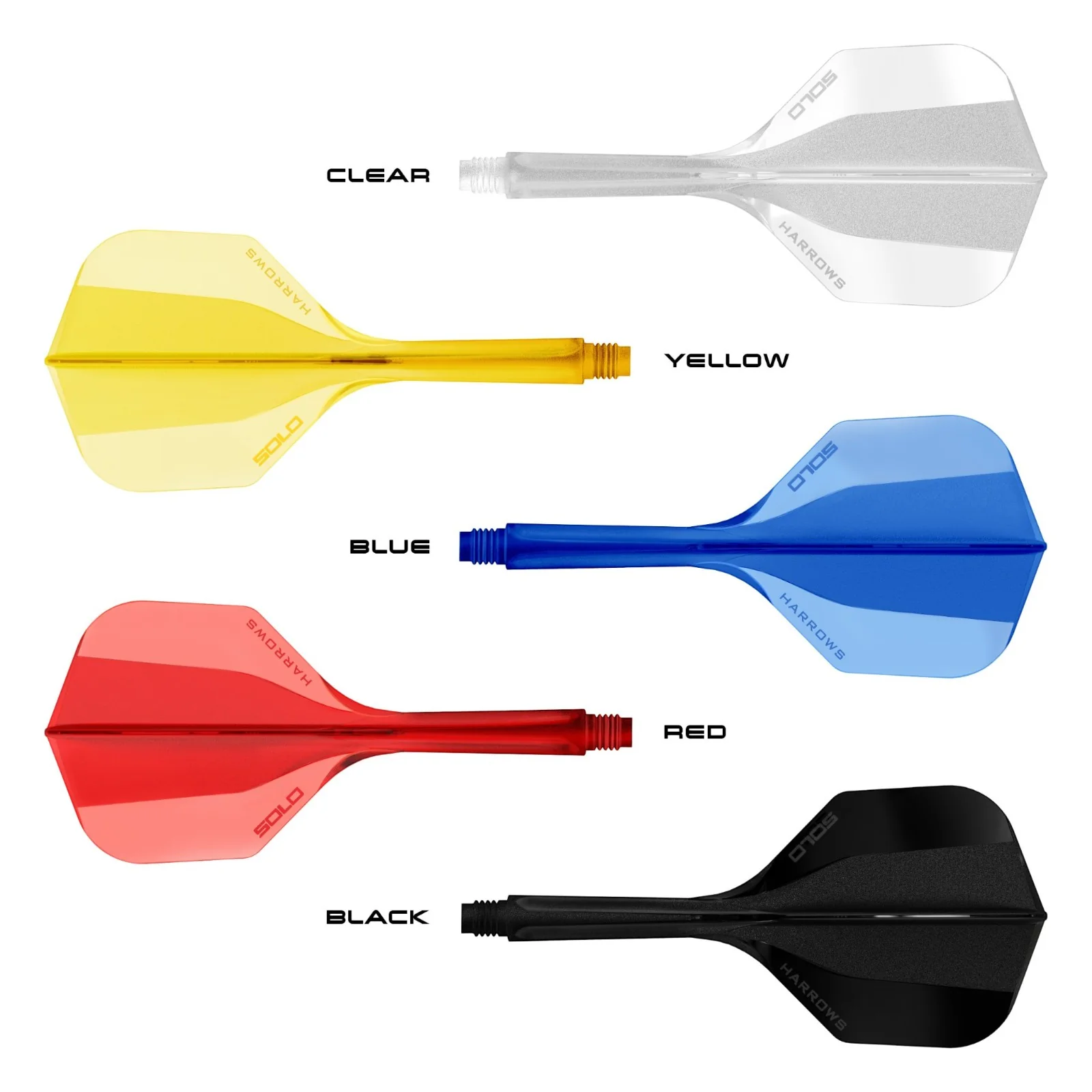Harrows Darts Solo No.6 Integrated Flight and Shaft - Image 5