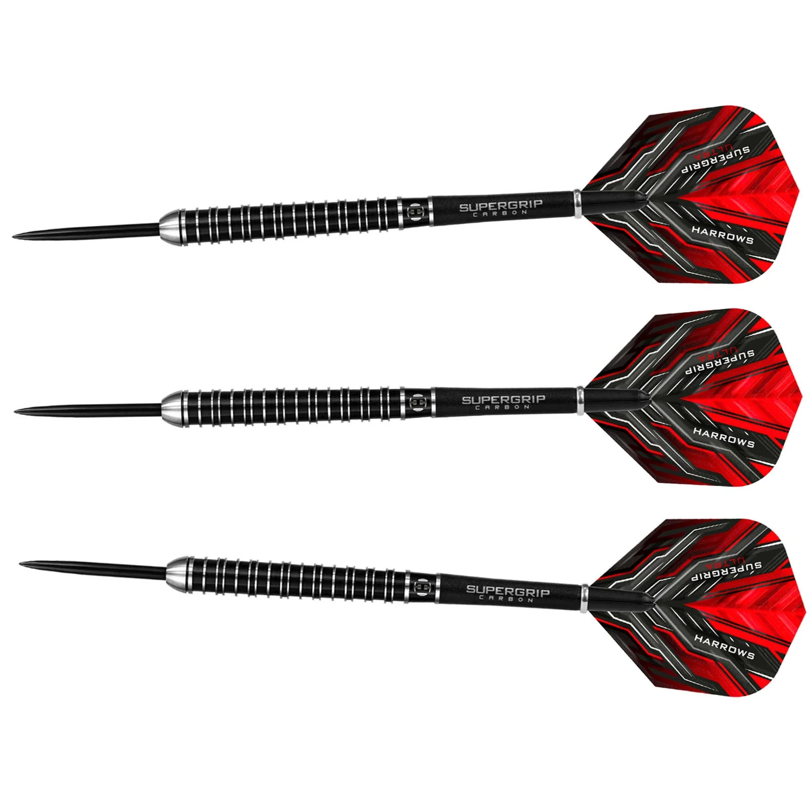 Harrows Supergrip Ultra 90% Tungsten 25g Darts - Image 2