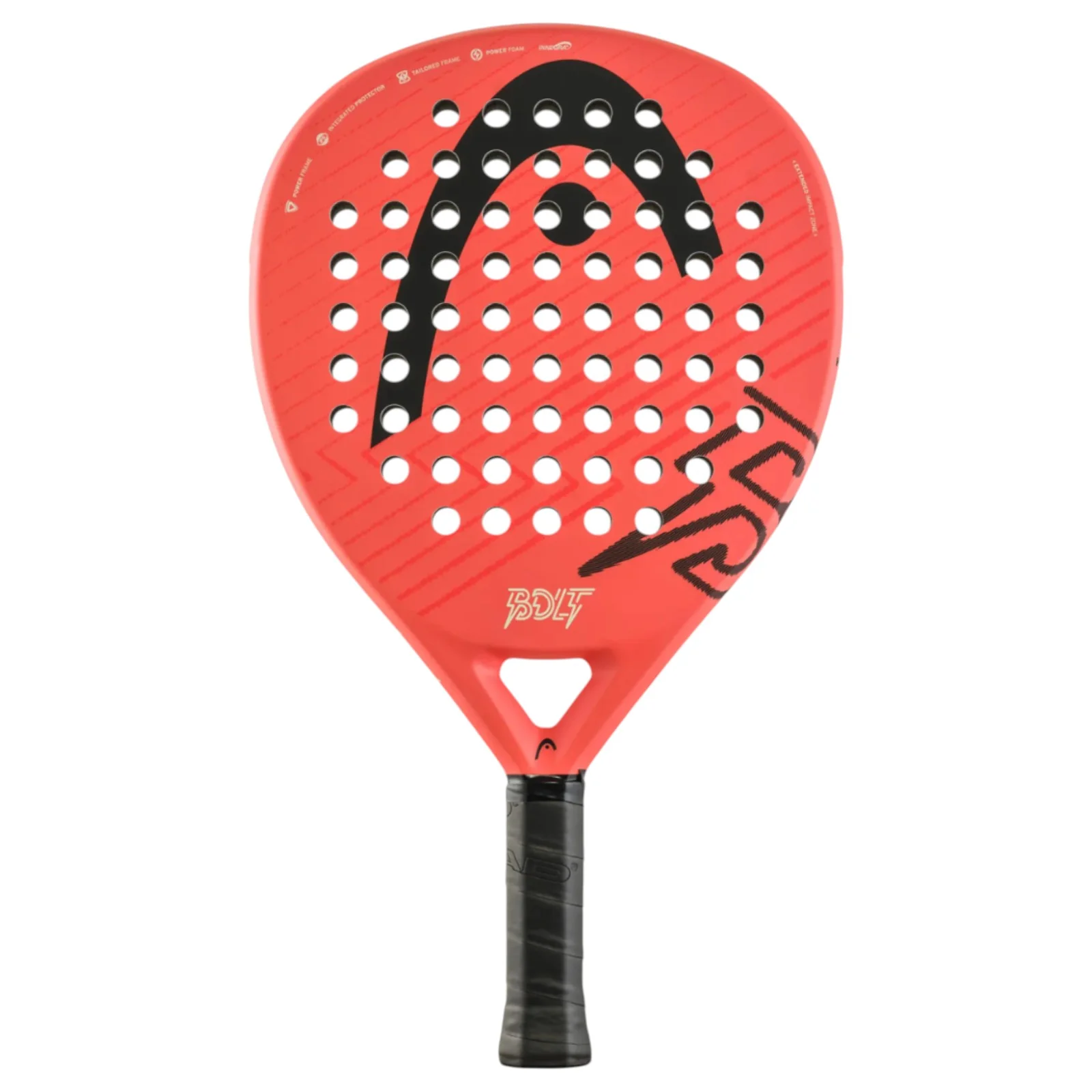 Head Bolt Teardrop-Shaped Casual Player Padel Bat Racket