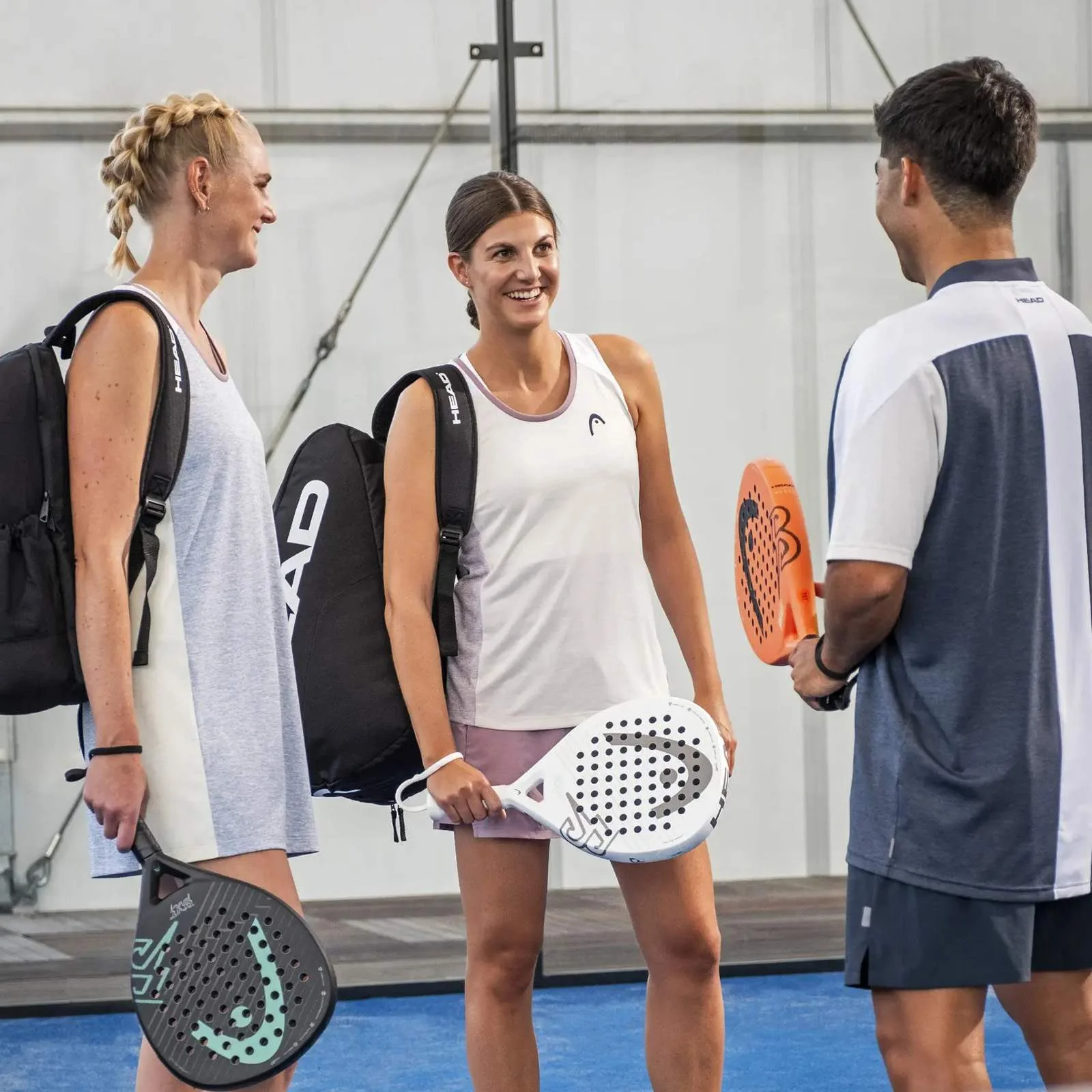 Head Bolt Teardrop-Shaped Intermediate-Level Padel Racket - Image 5