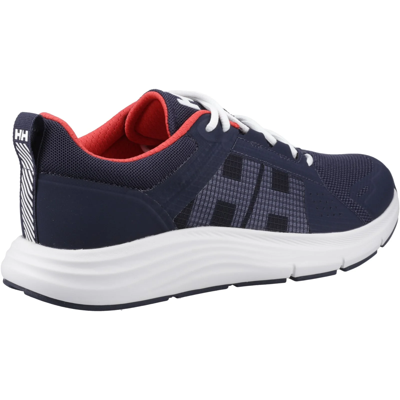 Helly Hansen Sport Mens AHIGA EVO 5 Trainers Navy/Alert Red - Image 5
