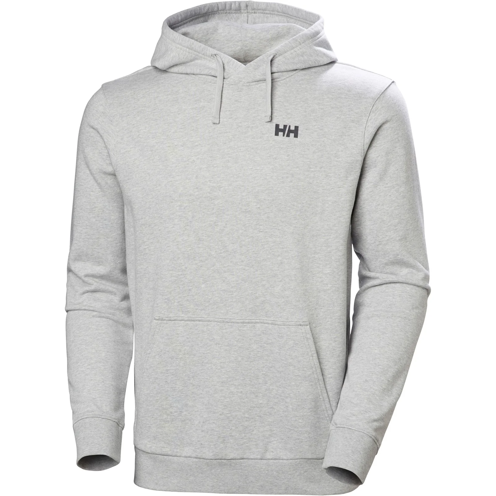 Helly Hansen Sport Mens Core Graphic Hoodie Grey Melange - Image 3