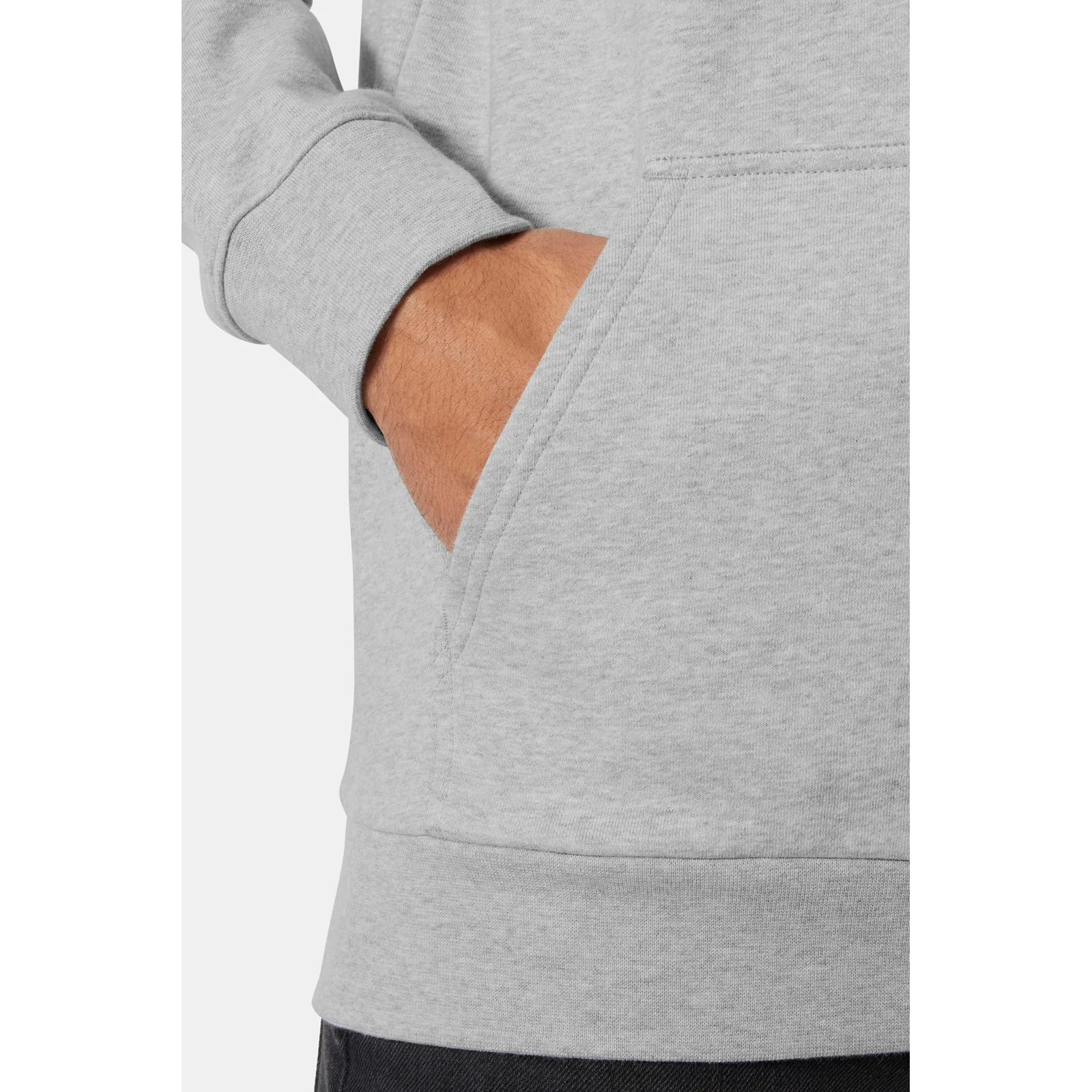 Helly Hansen Sport Mens Core Graphic Hoodie Grey Melange - Image 6