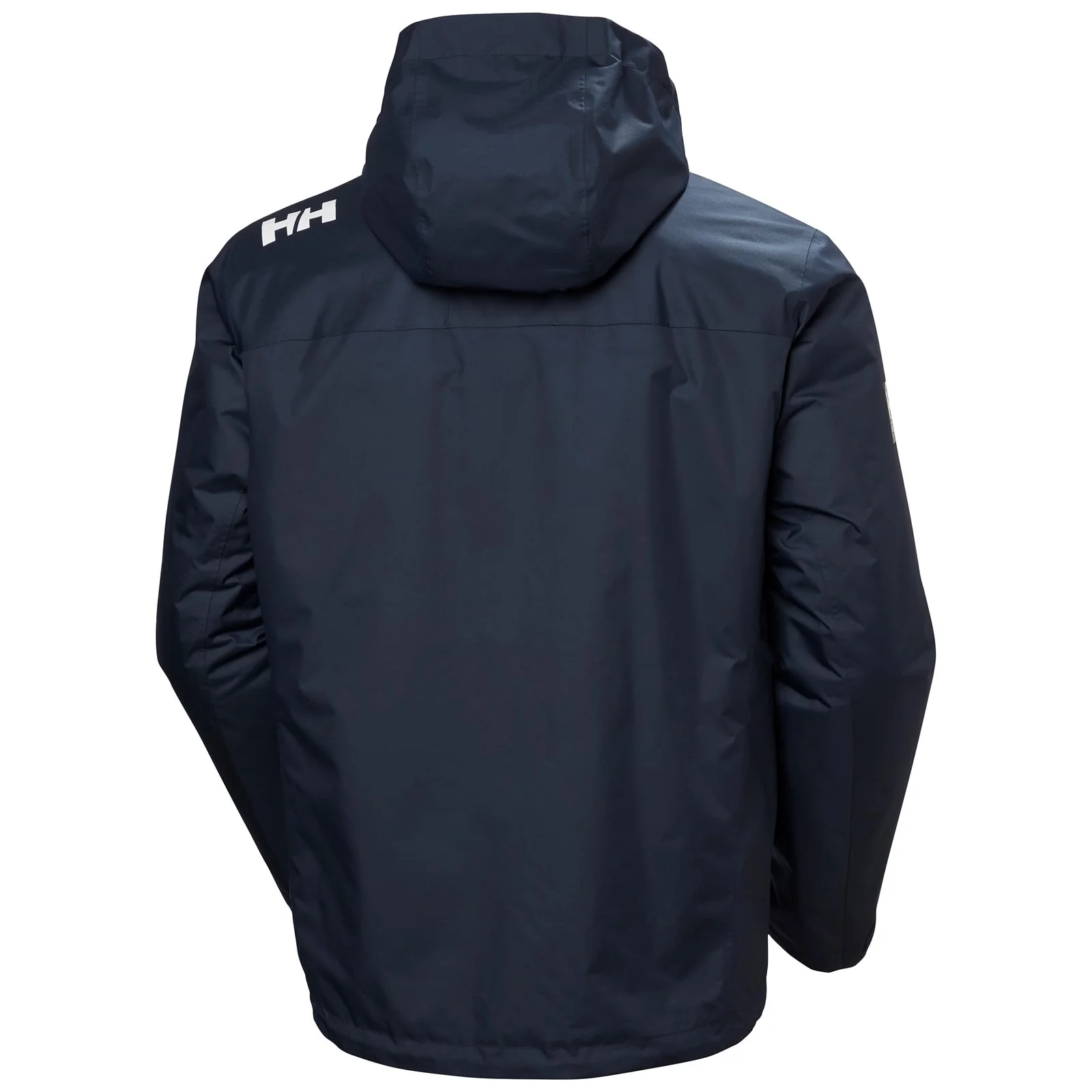 Helly Hansen Sport Mens Crew Hooded Midlayer Sailing Jacket 2.0 Navy - Image 2
