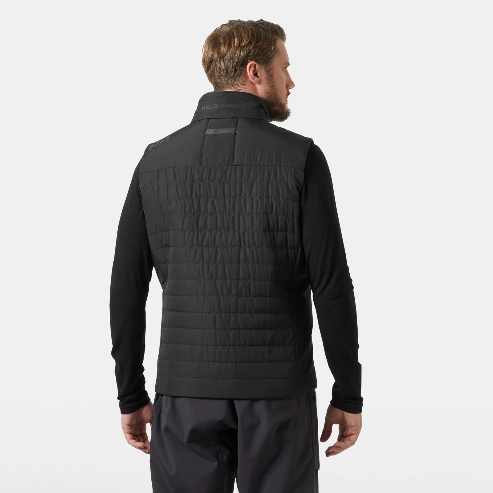 Helly Hansen Sport Mens Crew Insulator Vest 2.0 Ebony - Image 2
