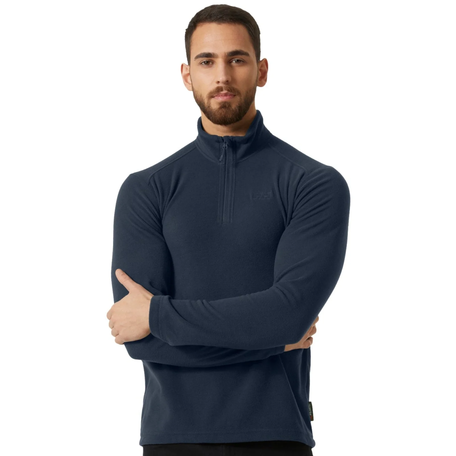 Helly Hansen Sport Mens Daybreaker 1/2 Zip Fleece Navy