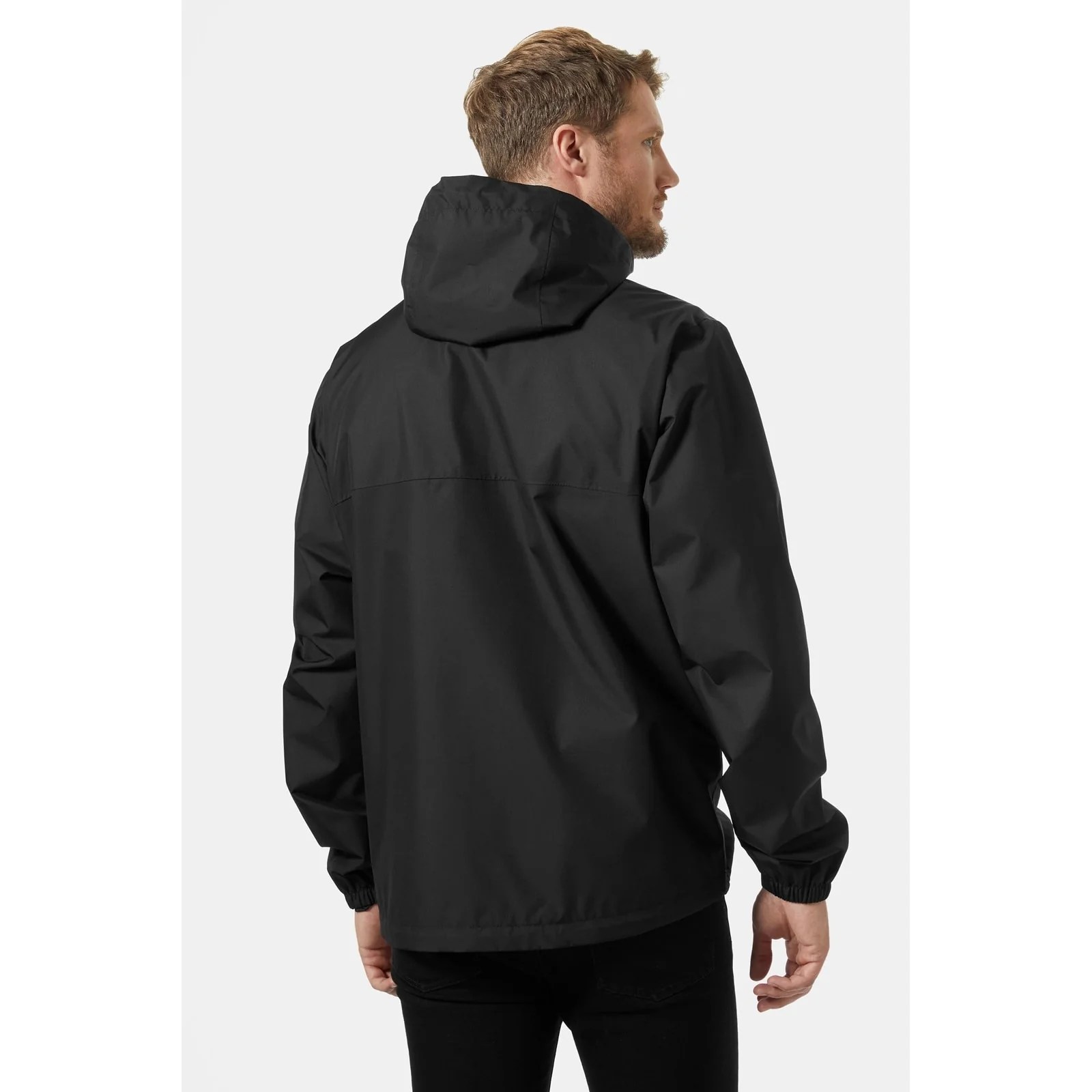 Helly Hansen Sport Mens Vancouver Rain Jacket Black - Image 2