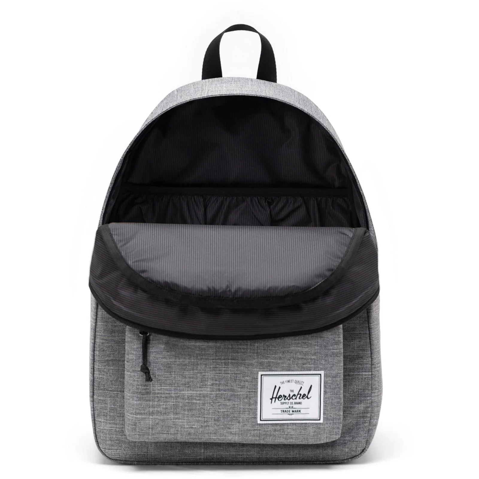 Herschel Bags Unisex Classic Backpack Raven Crosshatch - Image 3