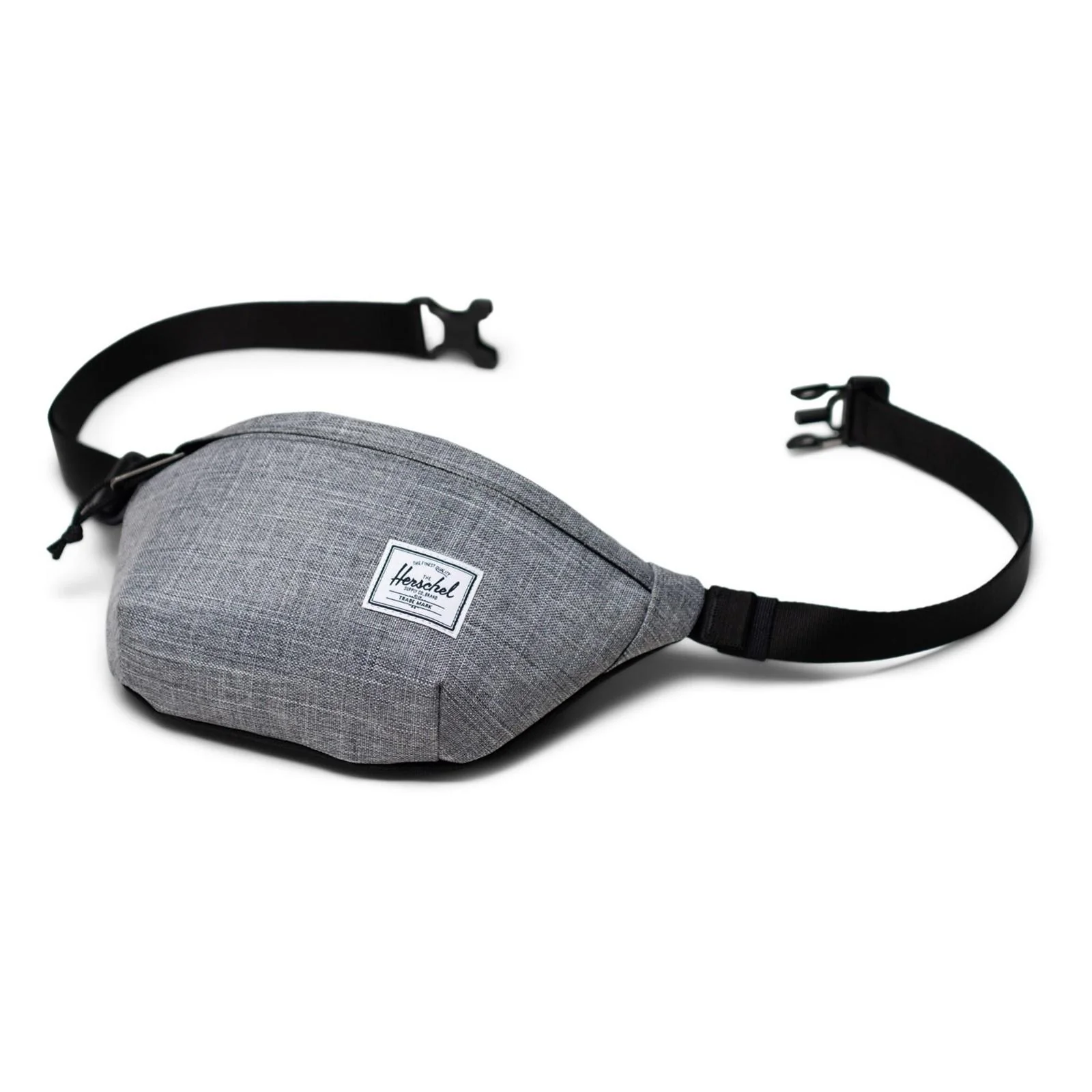 Herschel Bags Unisex Herschel Classic Hip Pack Raven Crosshatch - Image 3