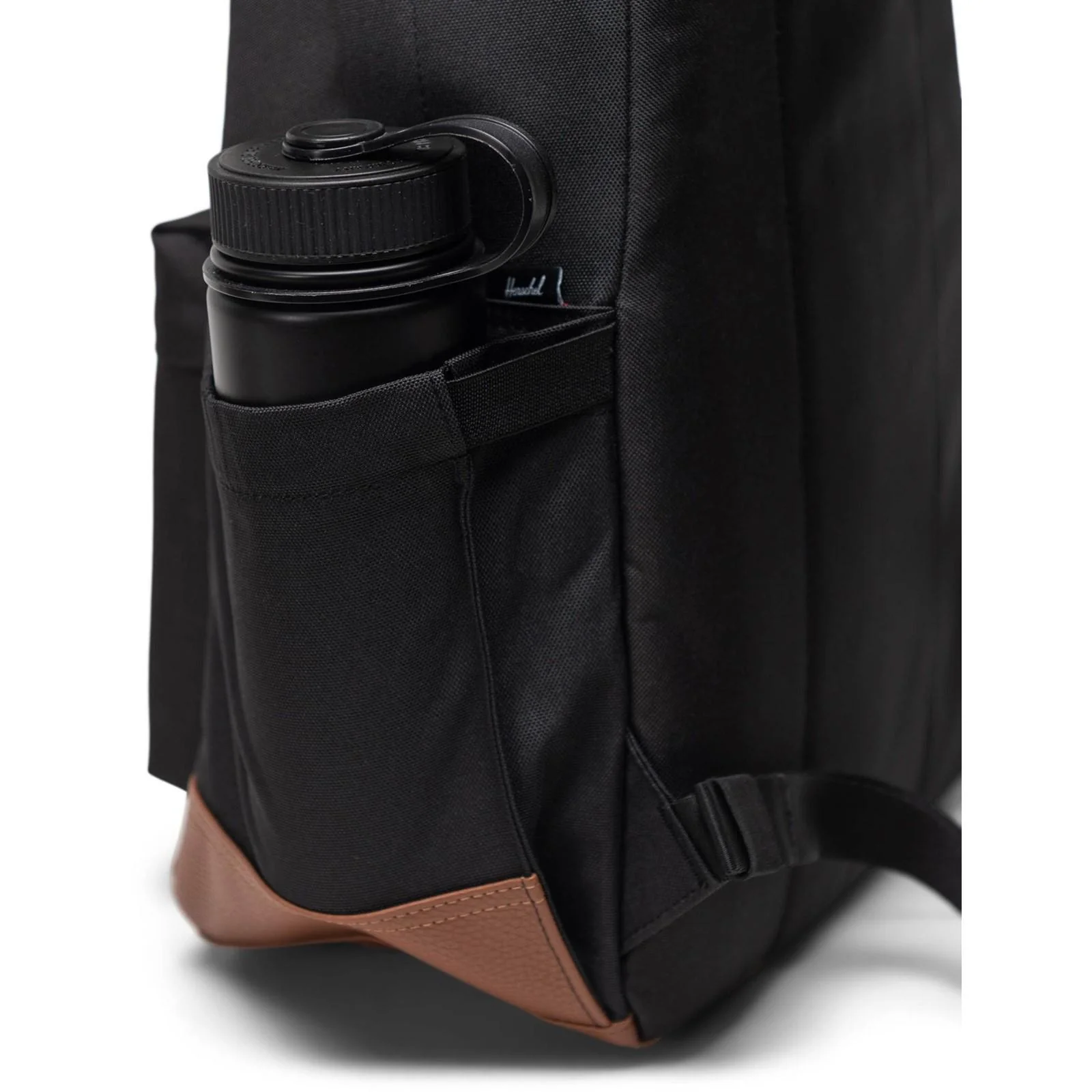 Herschel Bags Unisex Herschel Heritage Backpack Black/Tan - Image 6