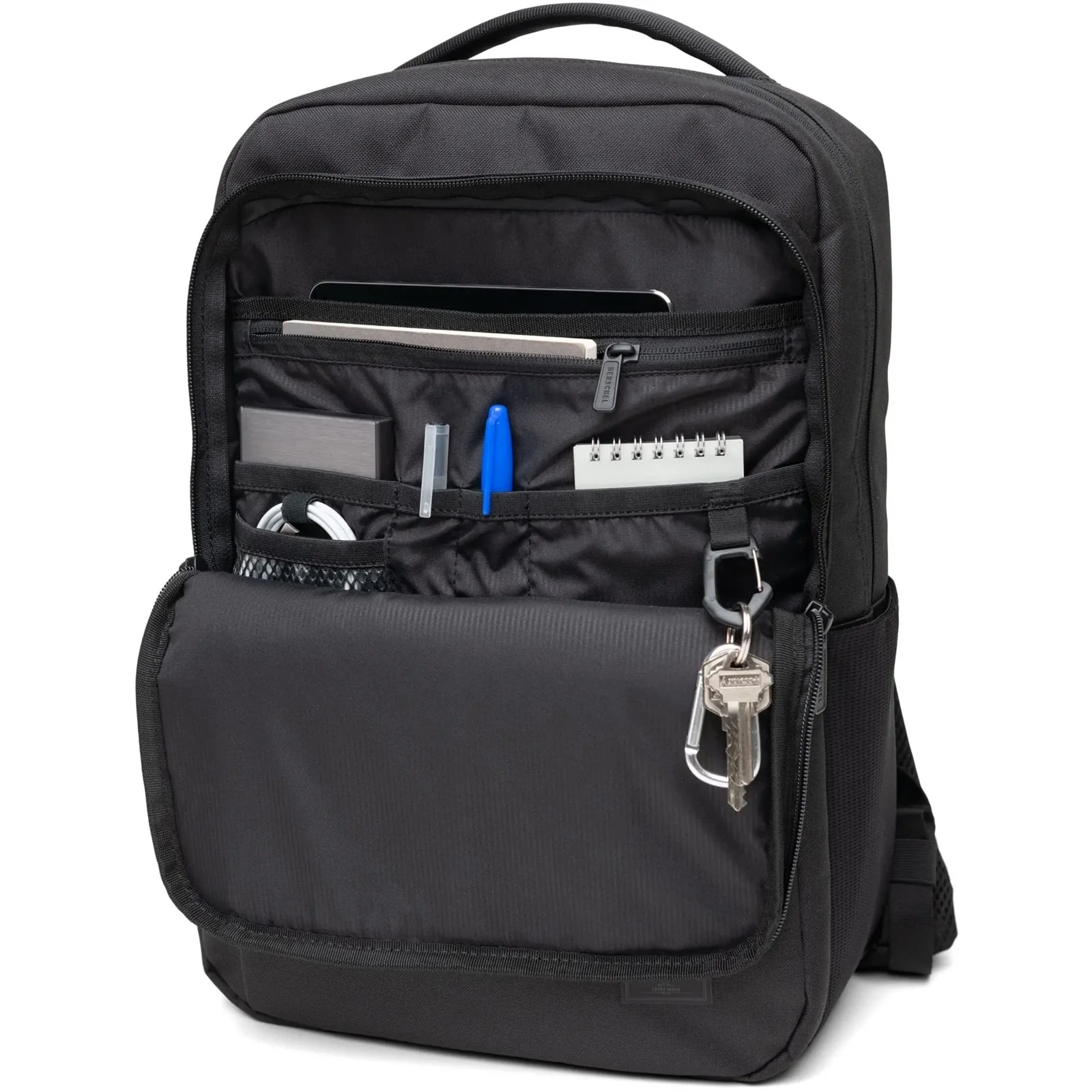 Herschel Bags Unisex Kaslo Daypack Tech Black - Image 4