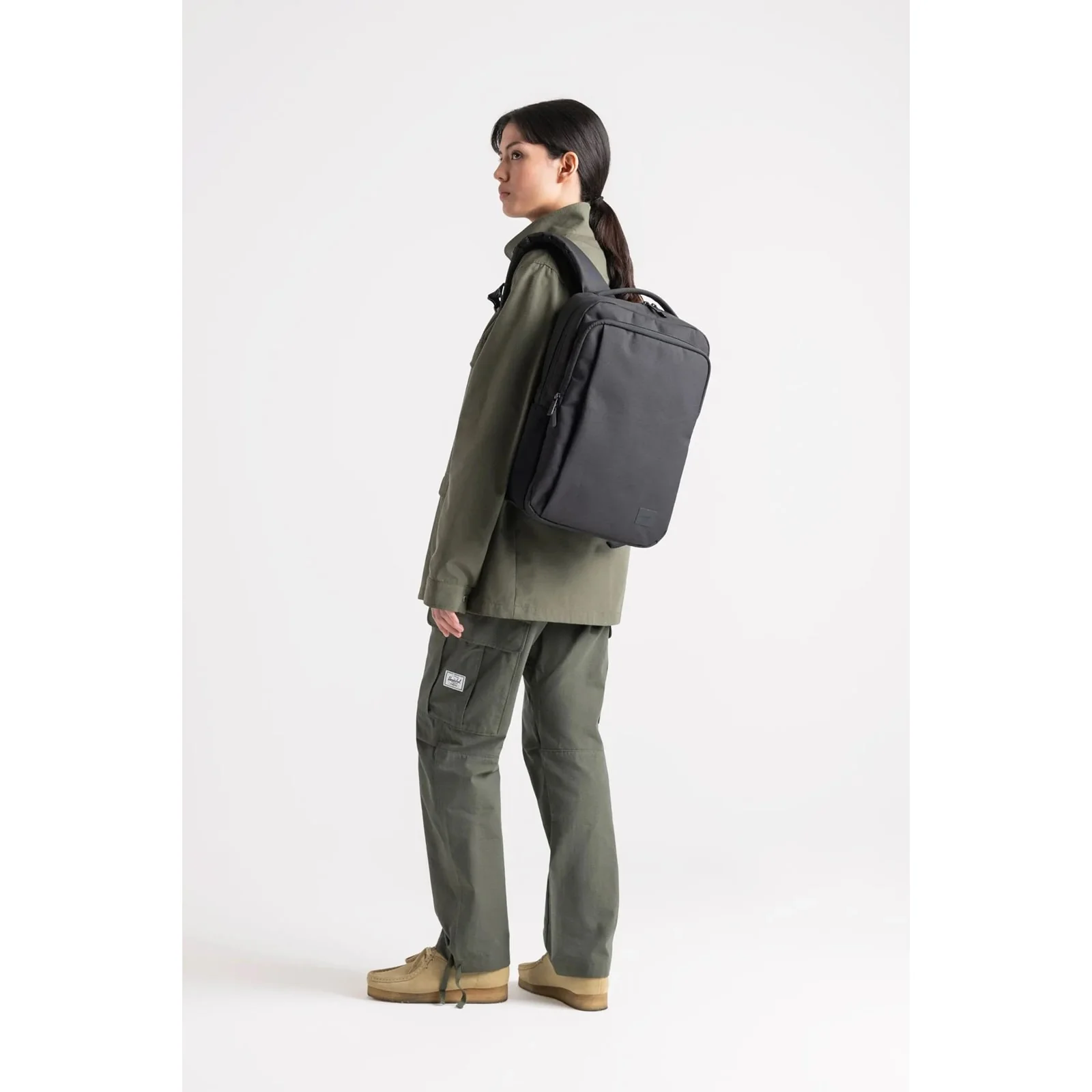Herschel Bags Unisex Kaslo Daypack Tech Black - Image 6
