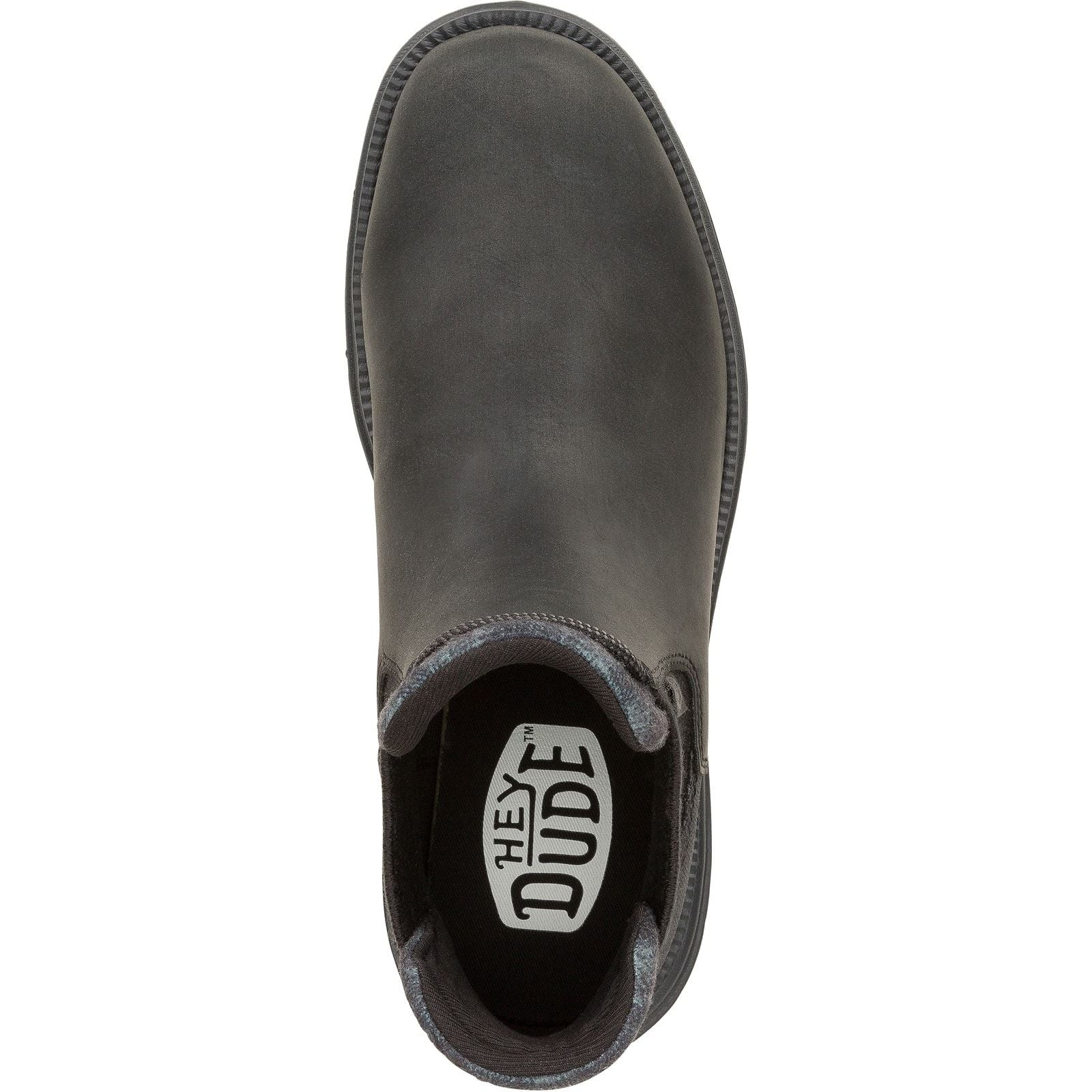 HEYDUDE Mens Branson Classic Boots Black - Image 2