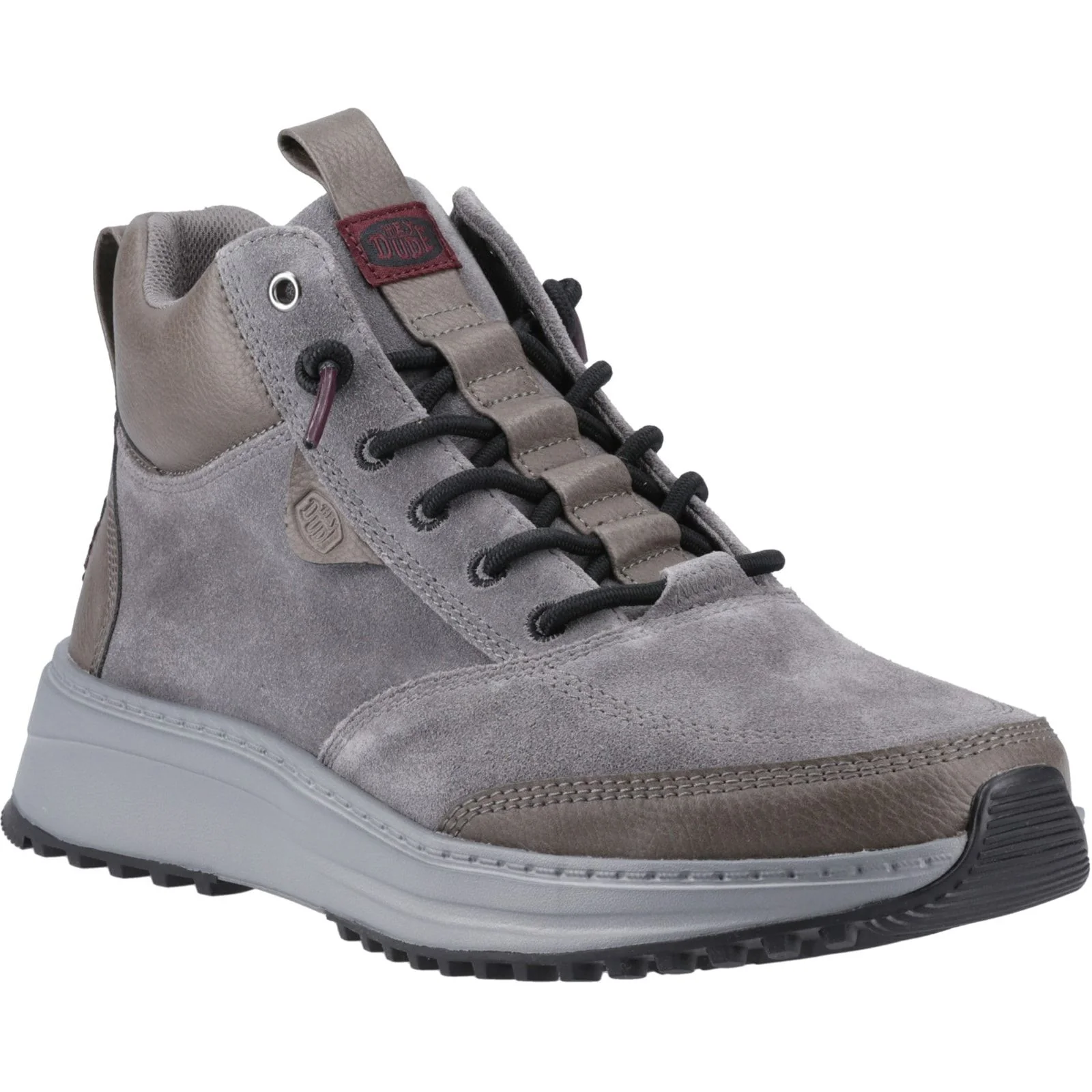 HEYDUDE Mens Tahoe Classic Boot Granite Grey/Multi - Image 3