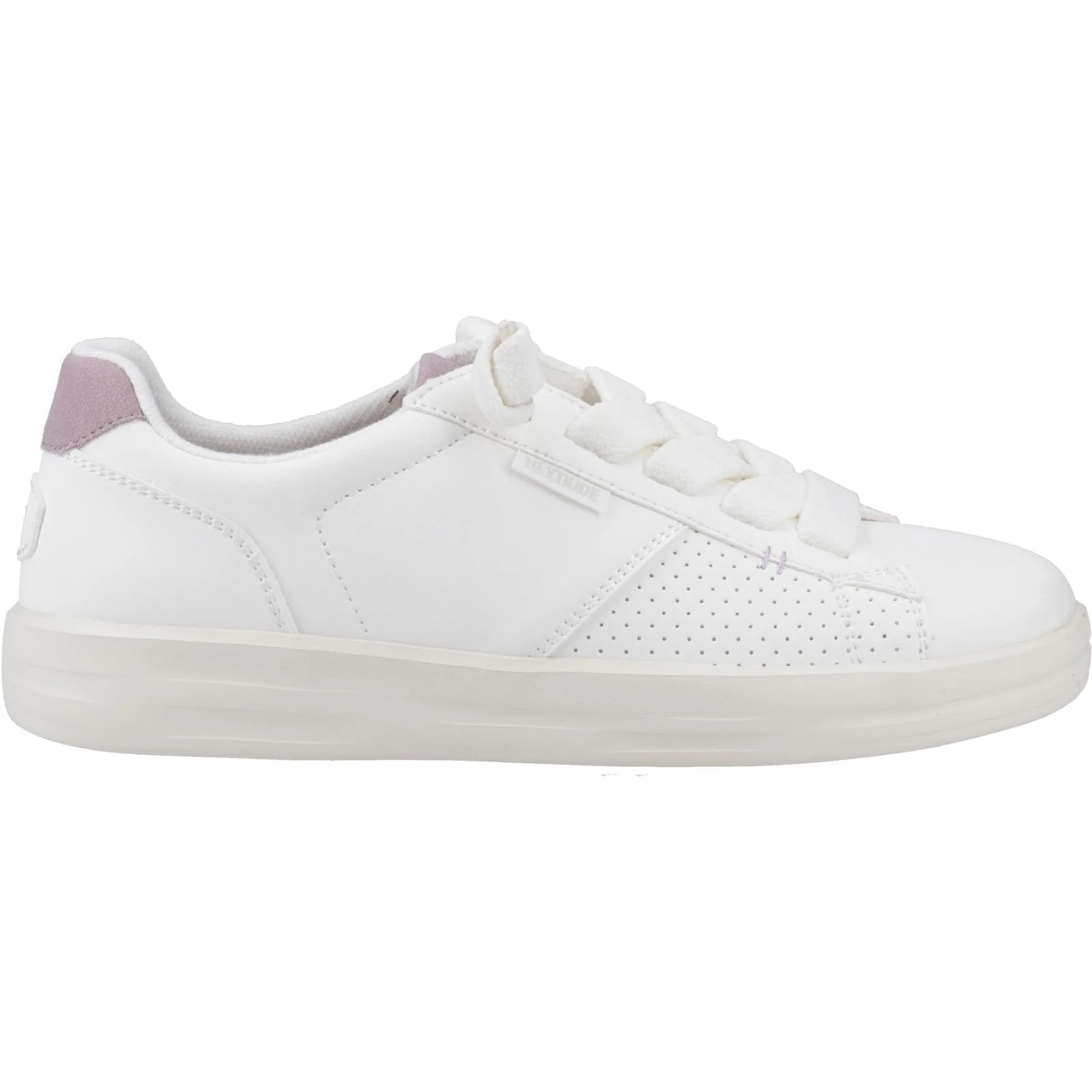 HEYDUDE Womens Karina Duo Classic Trainer White
