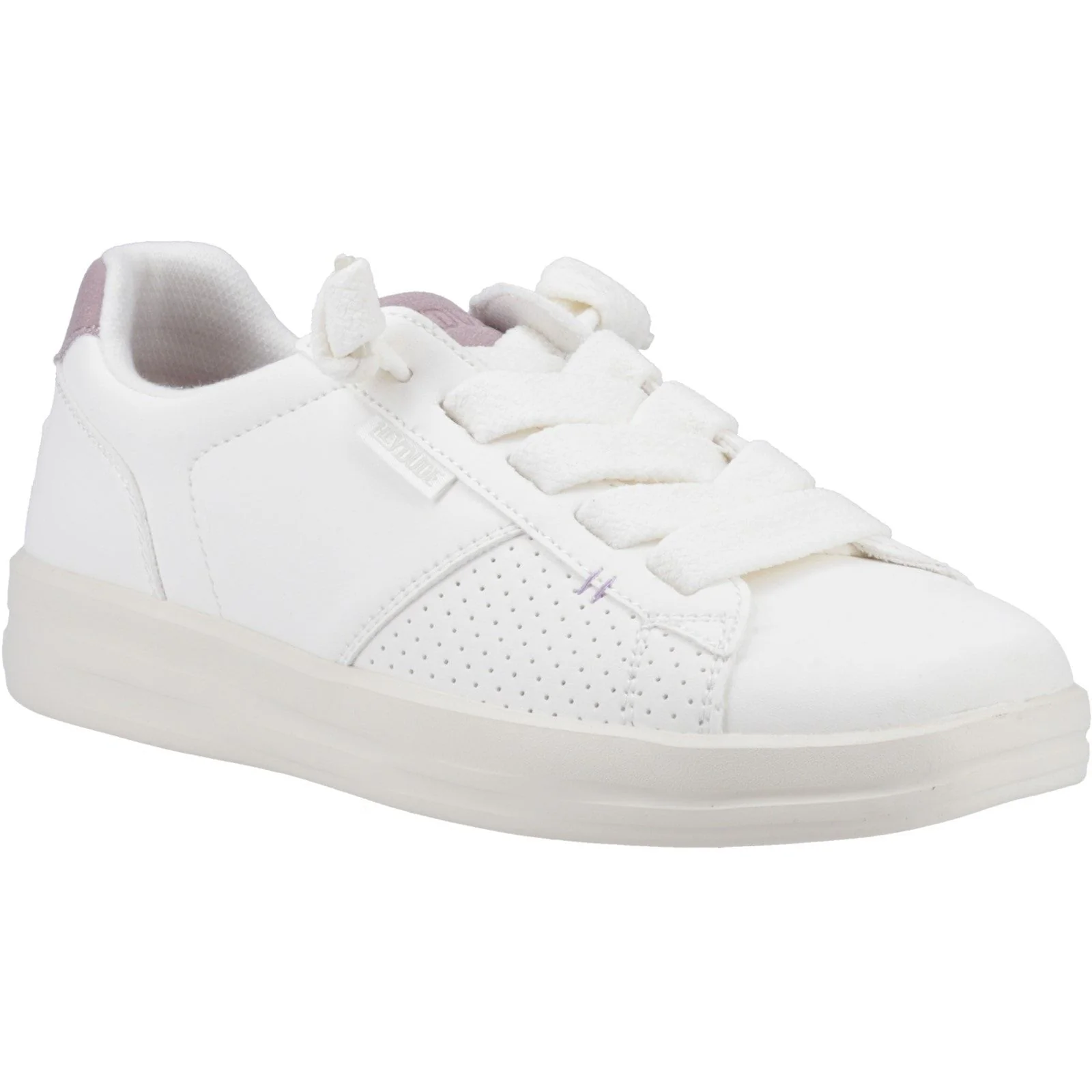 HEYDUDE Womens Karina Duo Classic Trainer White - Image 3