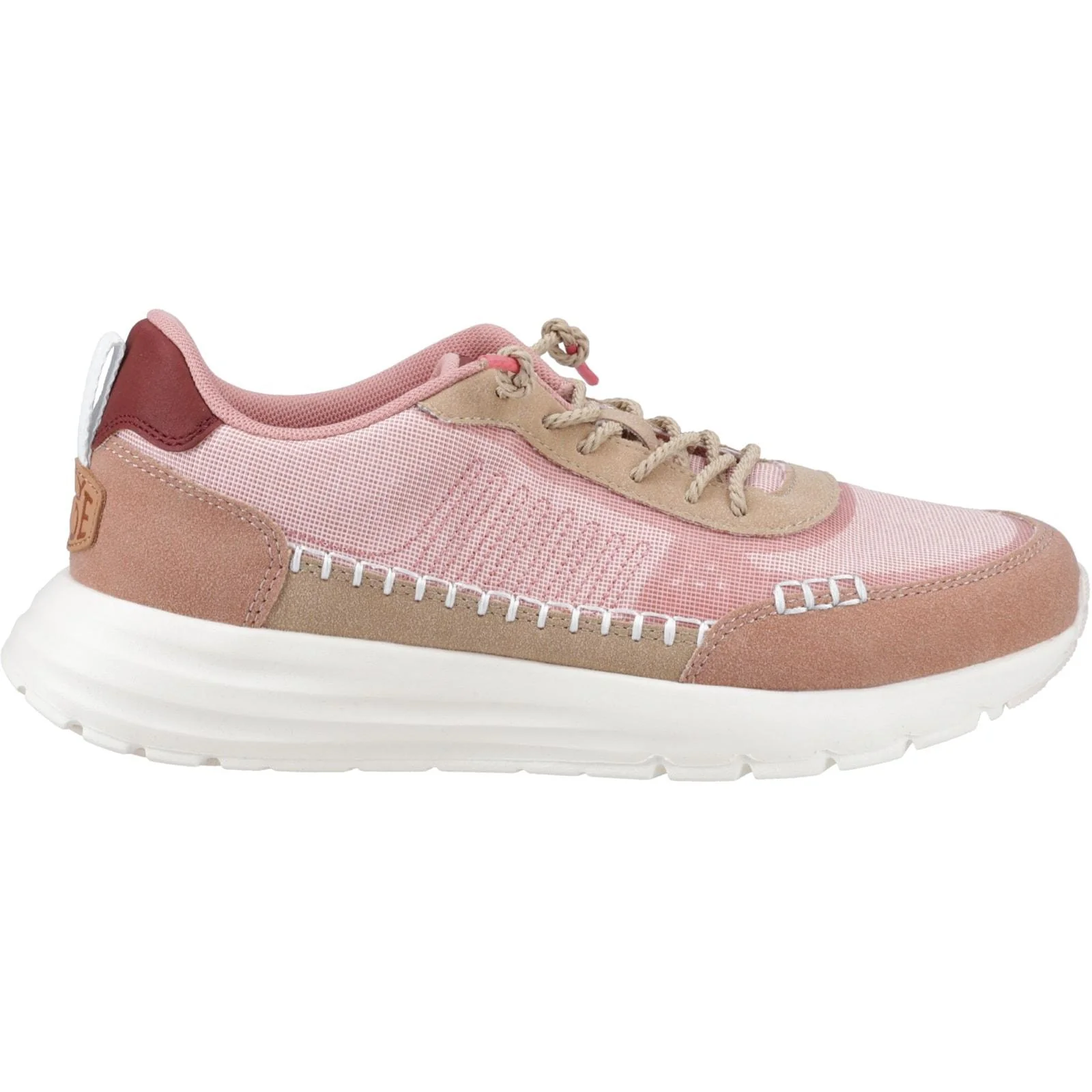 HEYDUDE Womens Sirocco Alta Boho Trainer Rose Pink