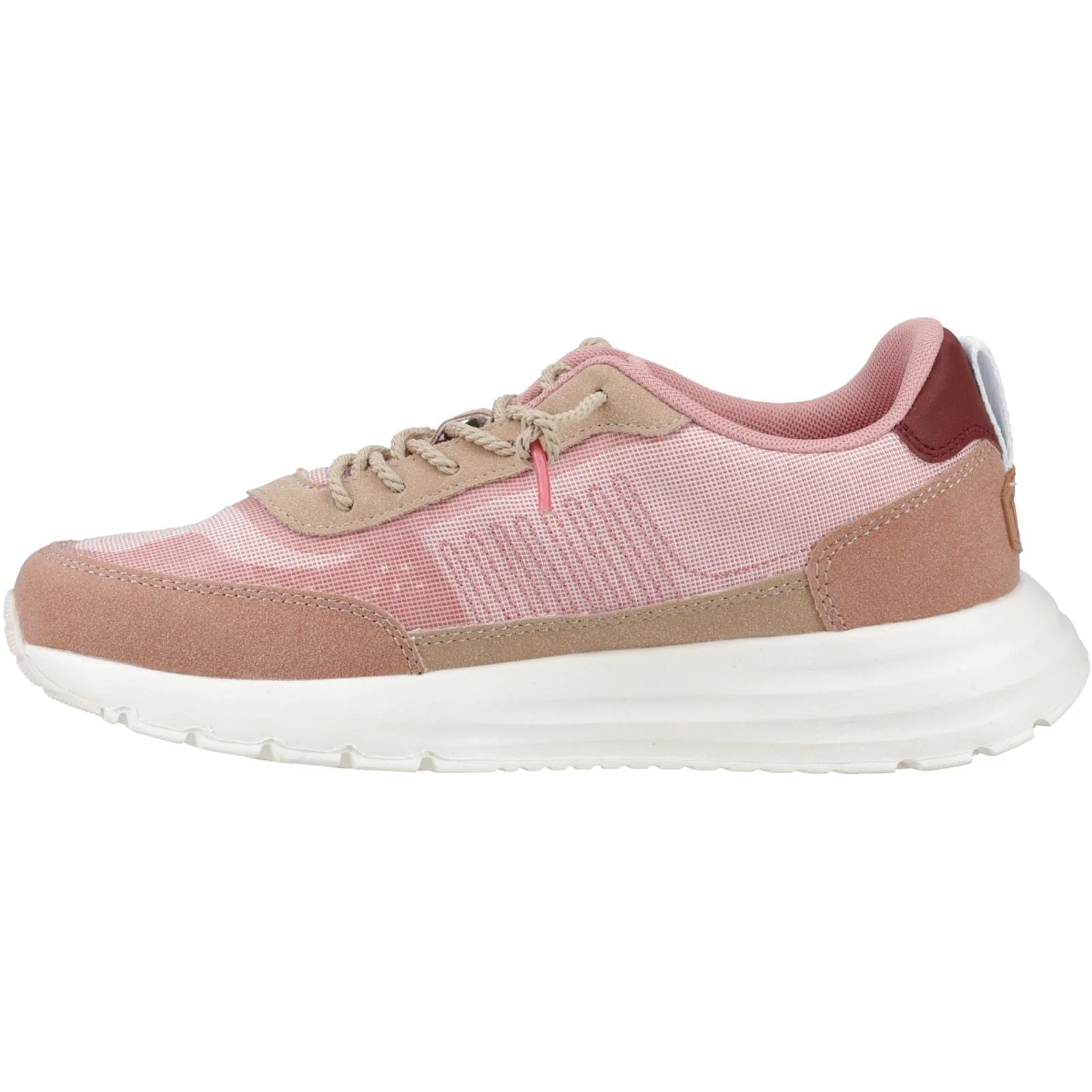 HEYDUDE Womens Sirocco Alta Boho Trainer Rose Pink - Image 2