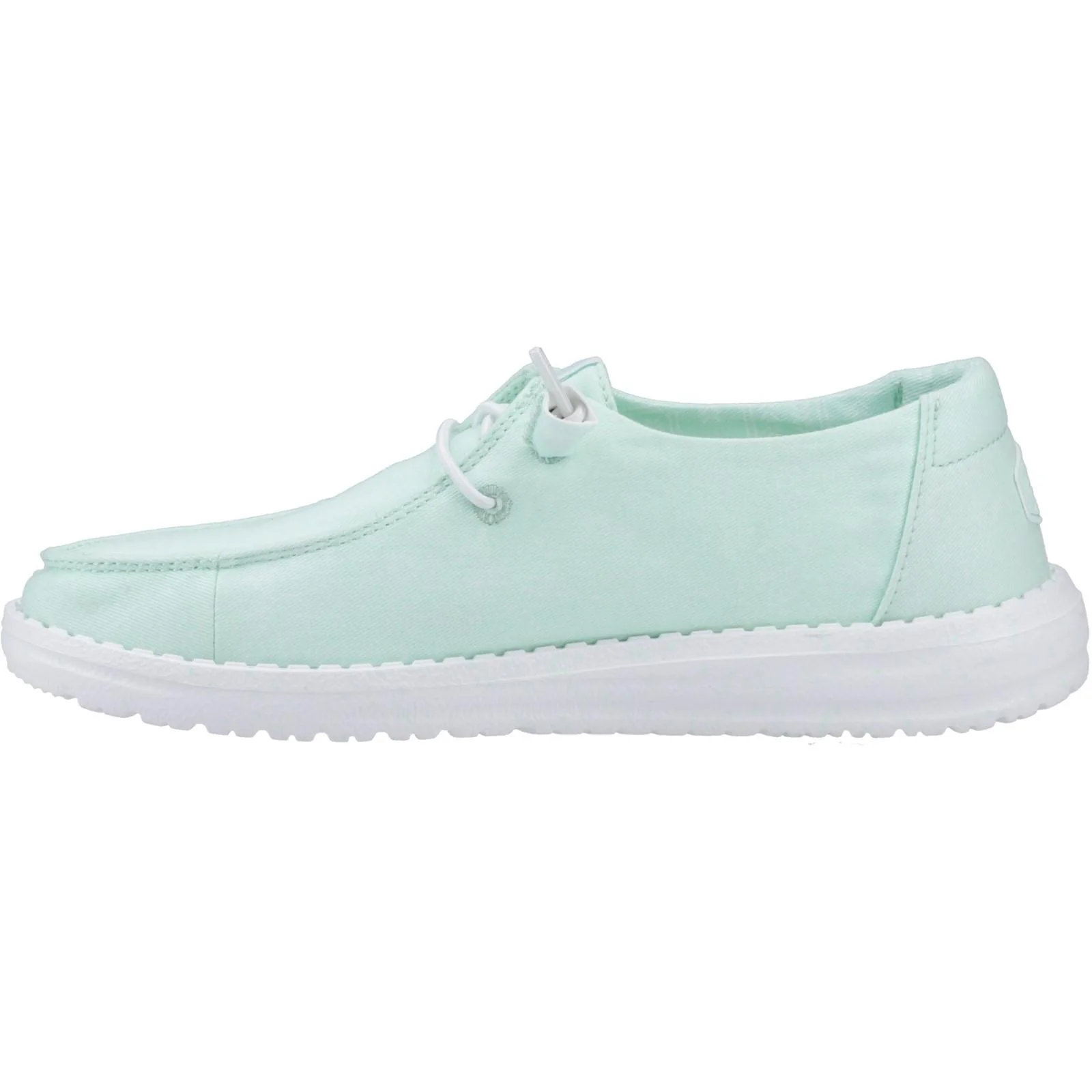 HEYDUDE Womens Wendy Canvas Shoe Bay Blue - Image 2