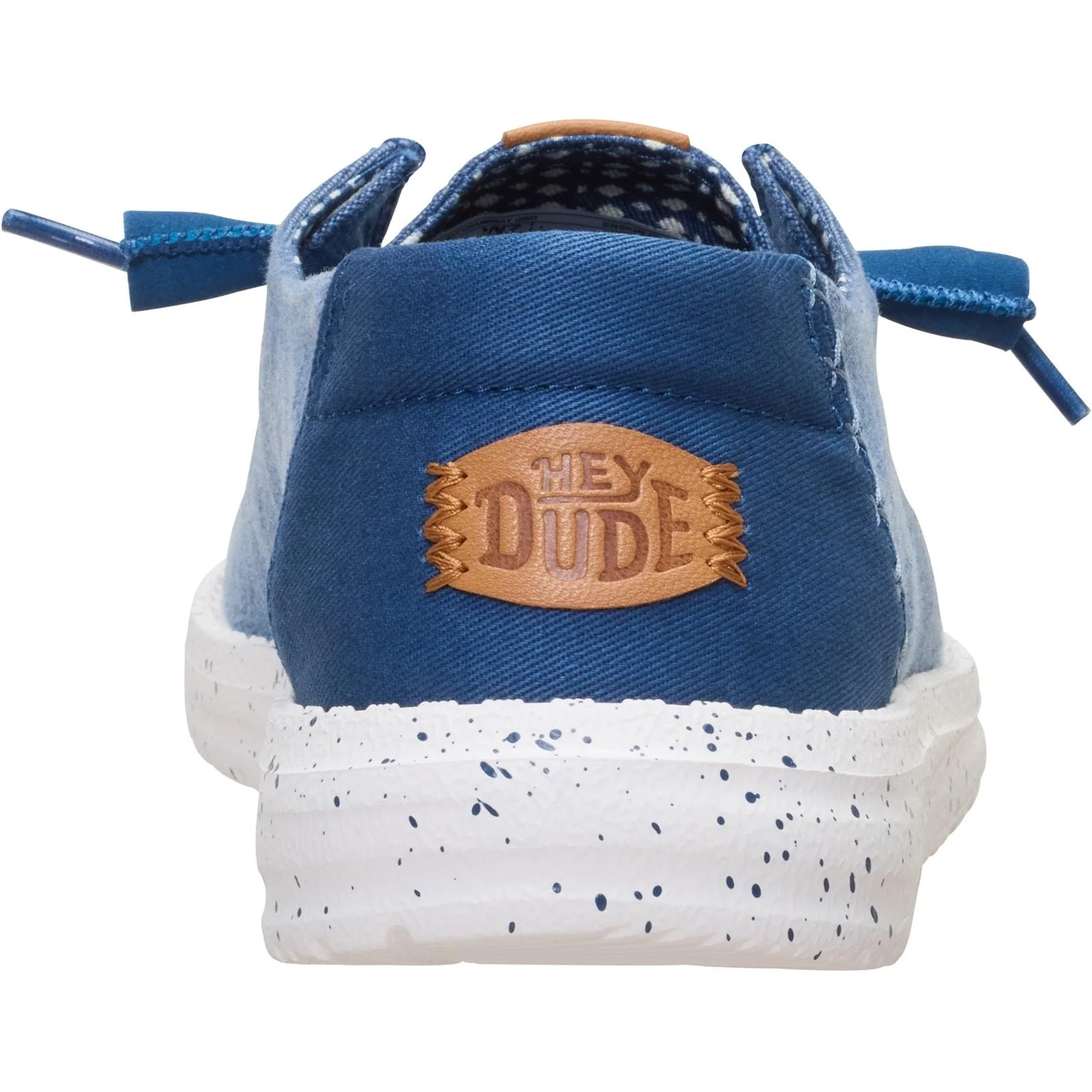 HEYDUDE Womens Wendy Chambray Grid Ensign Blue - Image 5