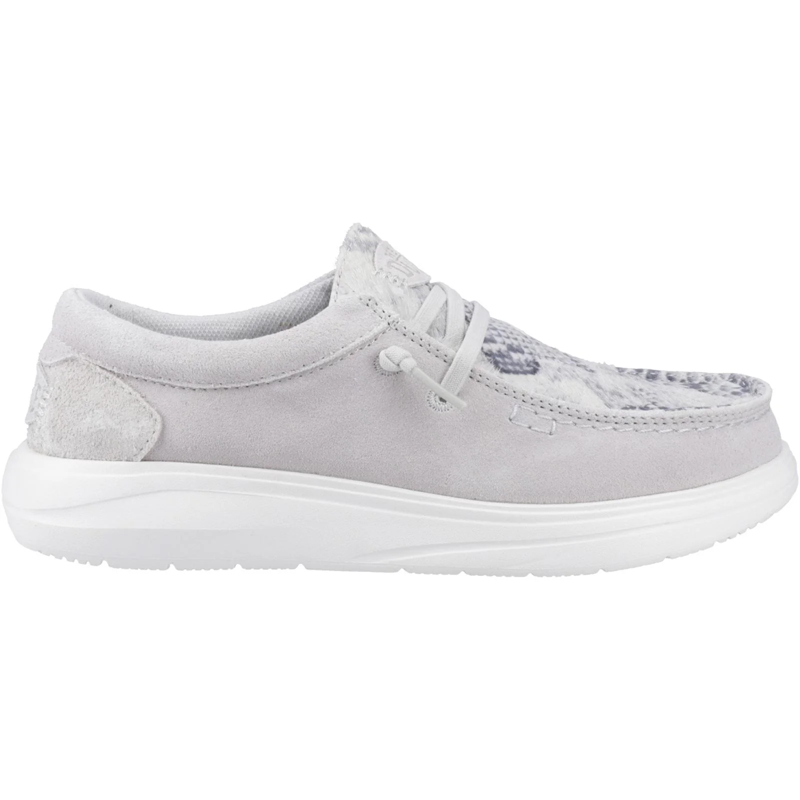 HEYDUDE Womens Wendy COMF Shoe Grey/Snake