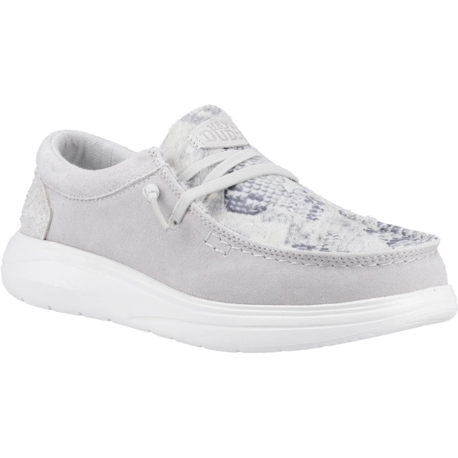 HEYDUDE Womens Wendy COMF Shoe Grey/Snake - Image 5