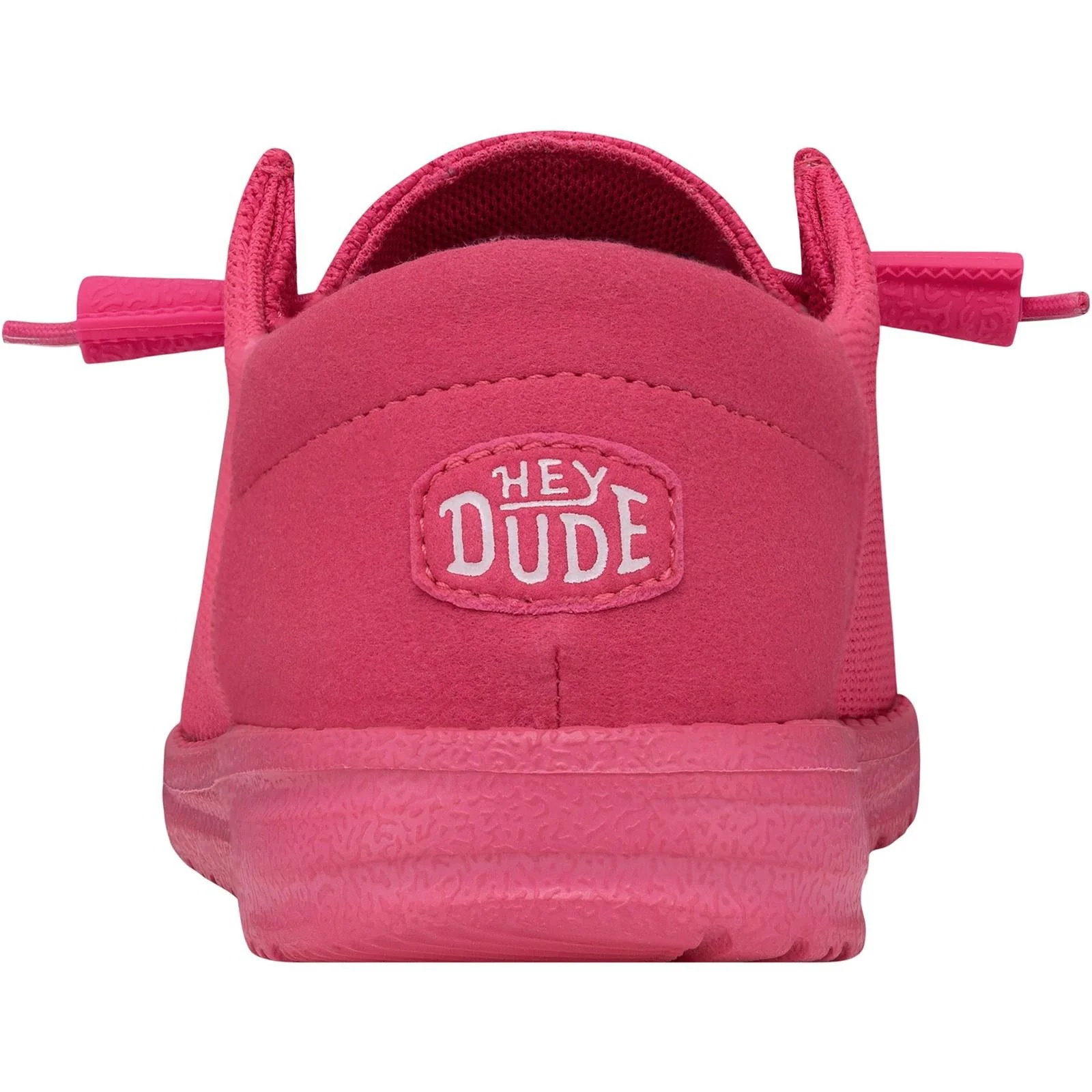 HEYDUDE Womens Wendy Funk Mono Shoes Electric Pink - Image 4