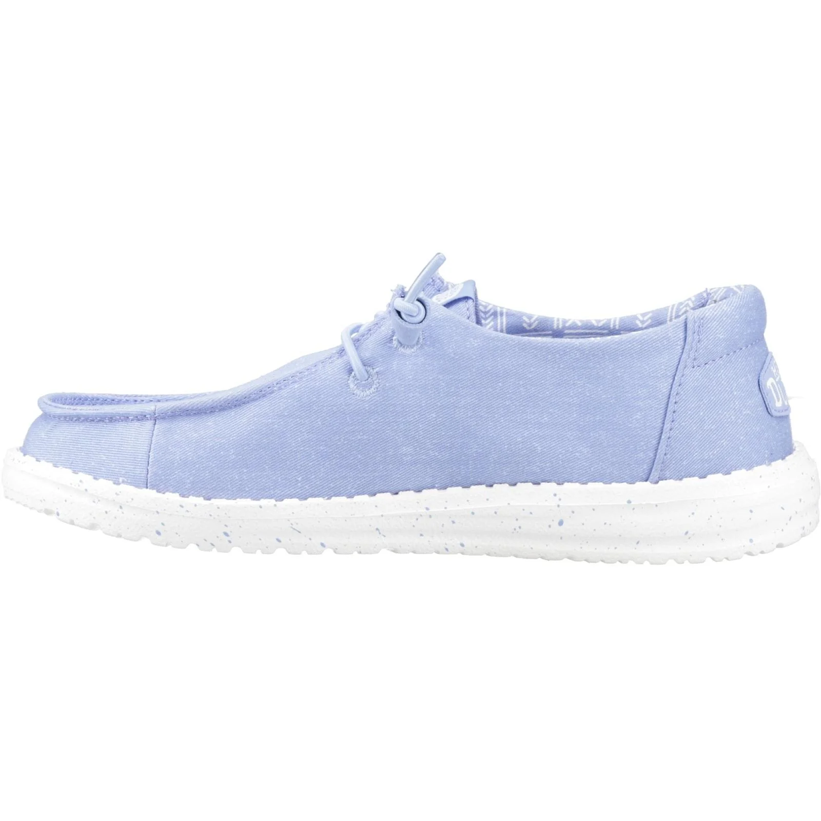 HEYDUDE Womens Wendy Stretch Canvas Hydrangea Blue - Image 2