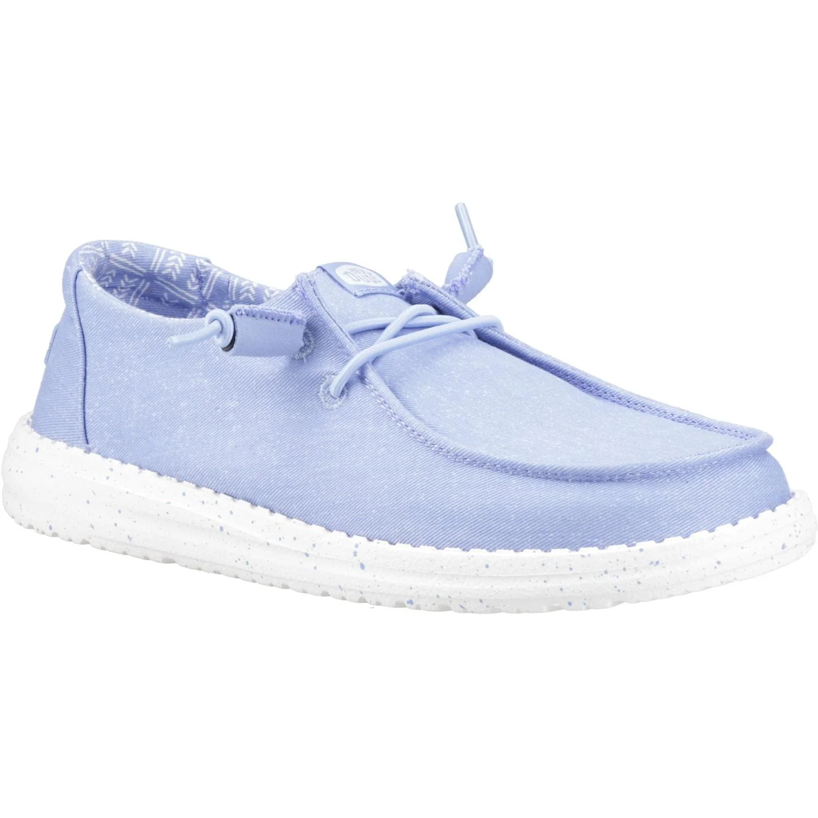 HEYDUDE Womens Wendy Stretch Canvas Hydrangea Blue - Image 6