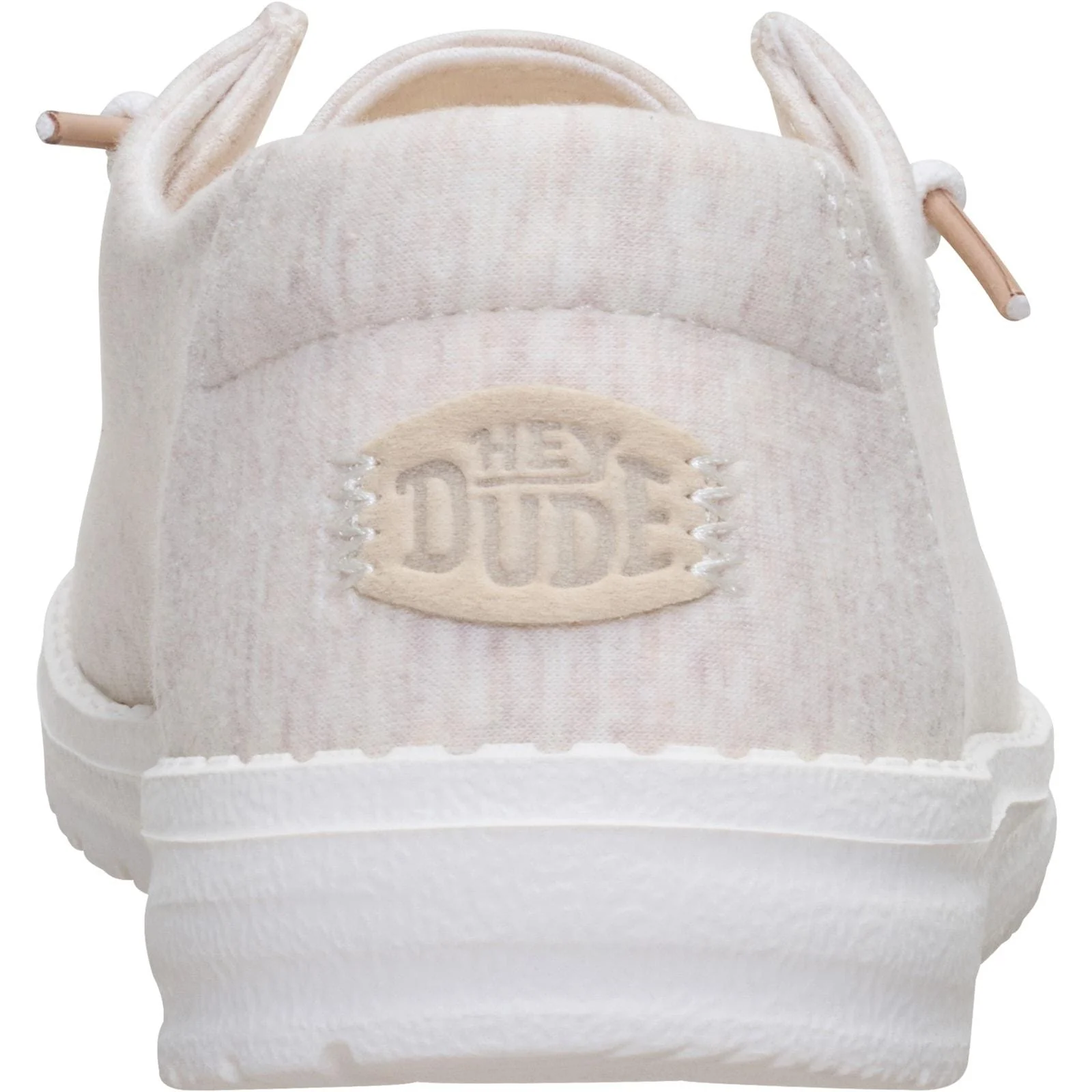 HEYDUDE Womens Wendy Stretch Jersey Oatmeal - Image 5