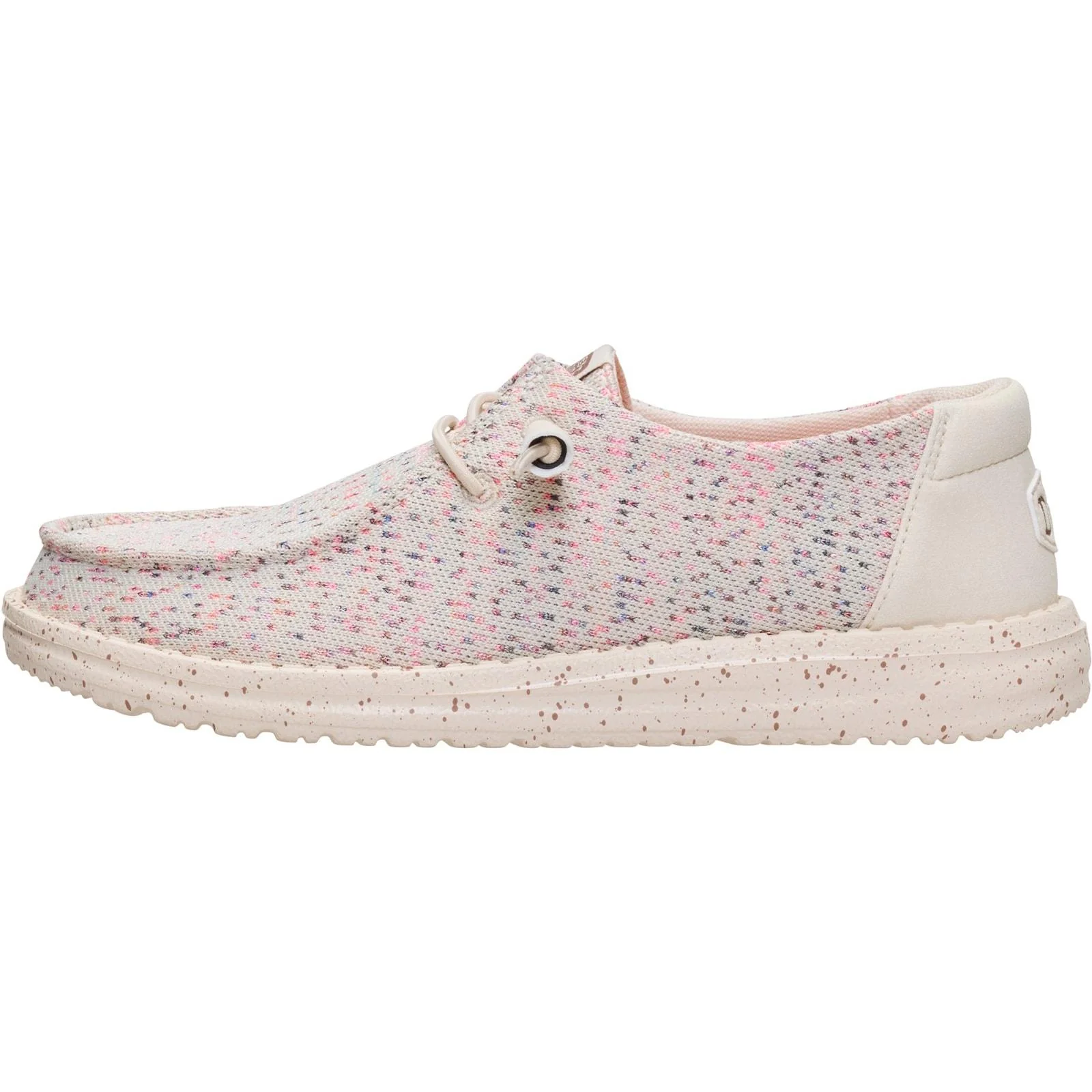 HEYDUDE Womens Wendy Stretch Speckle Taupe/Multi - Image 2