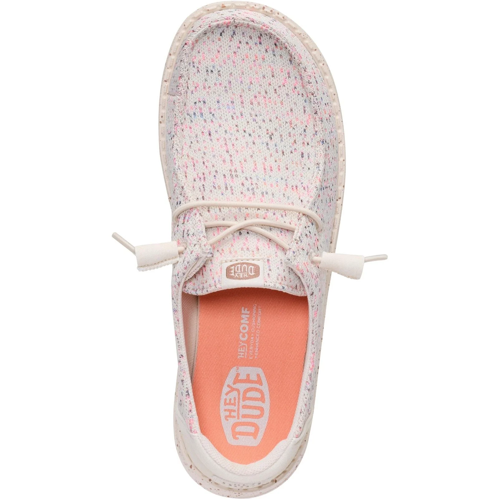 HEYDUDE Womens Wendy Stretch Speckle Taupe/Multi - Image 3