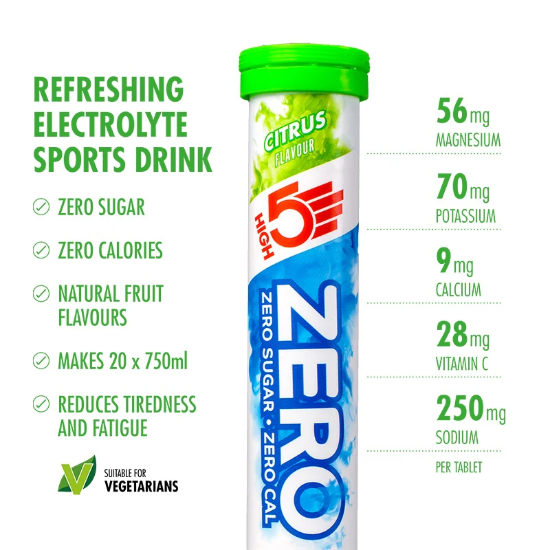 High5 Nutrition Zero Electrolyte Drink Tablets - Image 3