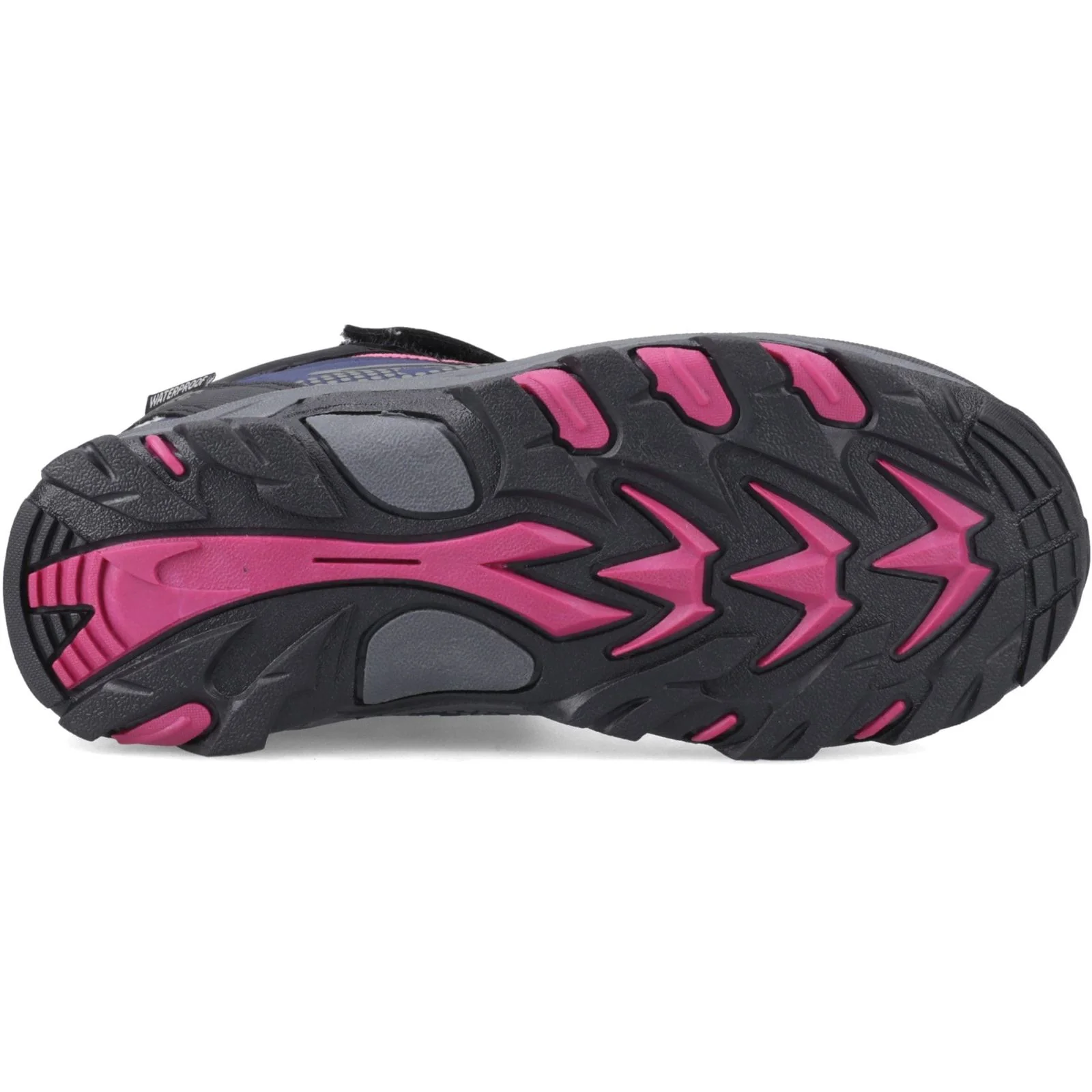 Hi-Tec Girls Blackout Mid Boots Navy/Magenta - Image 3