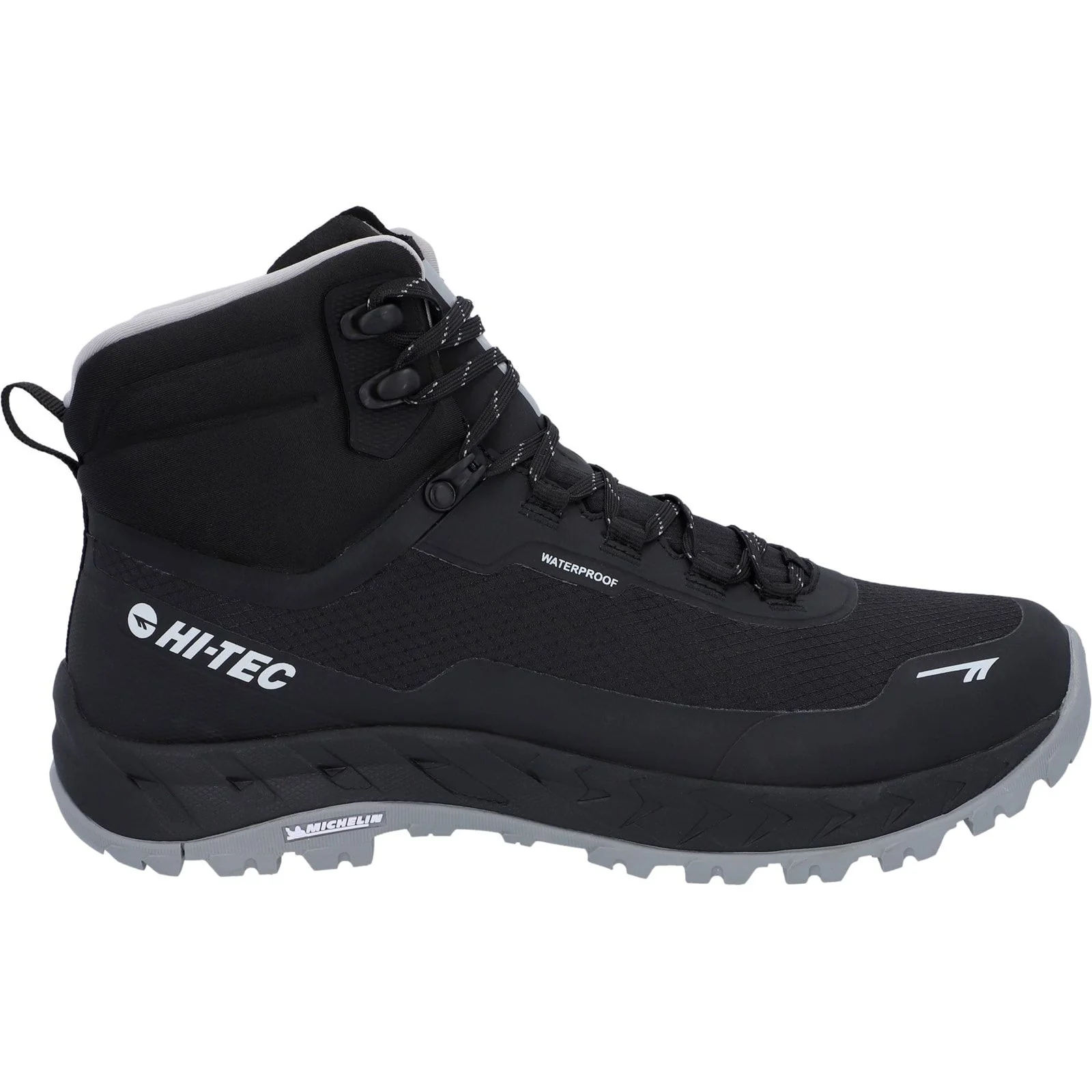 Hi-Tec Mens ALTITUDE LITE MID WP Hiker Black/Ultimate Grey