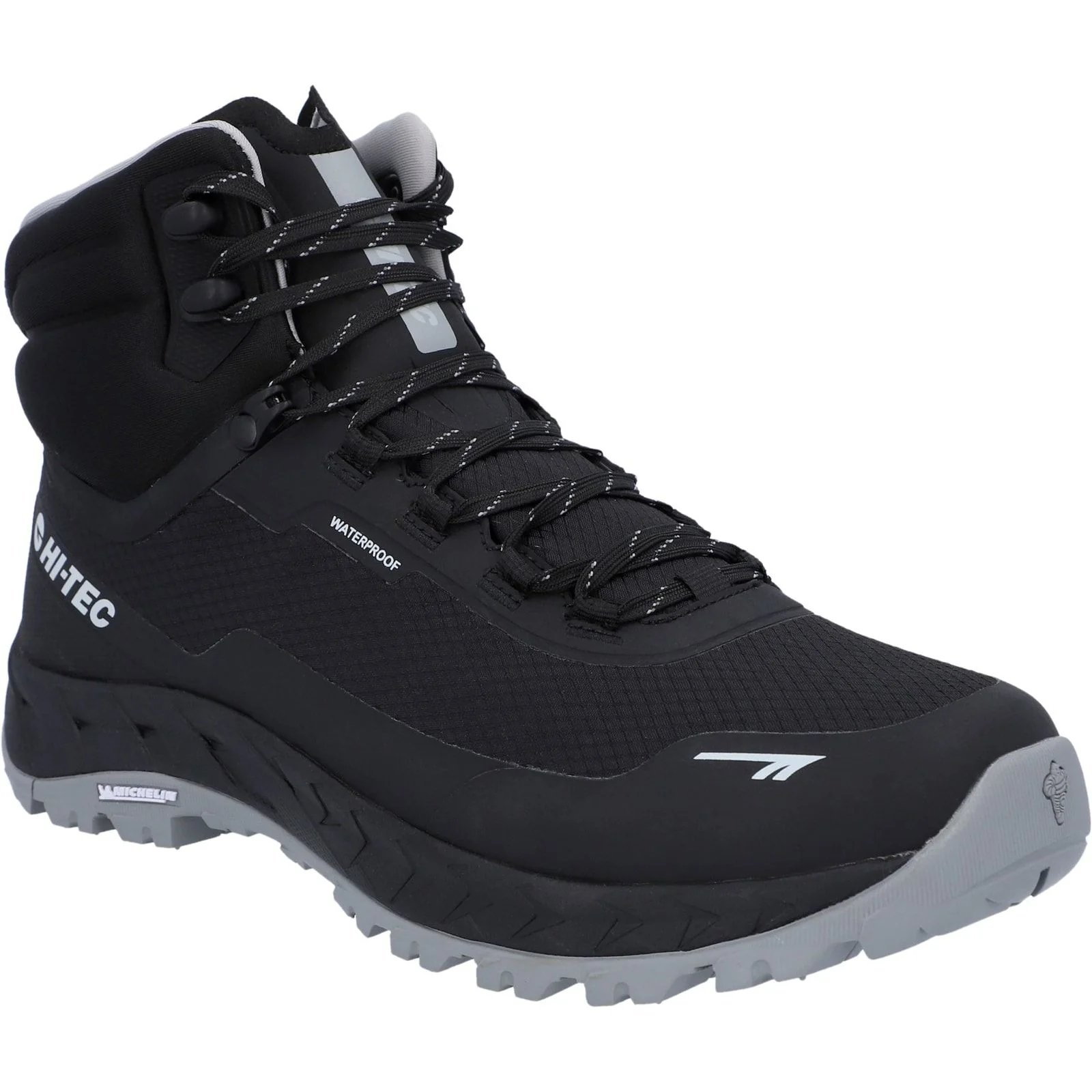 Hi-Tec Mens ALTITUDE LITE MID WP Hiker Black/Ultimate Grey - Image 6