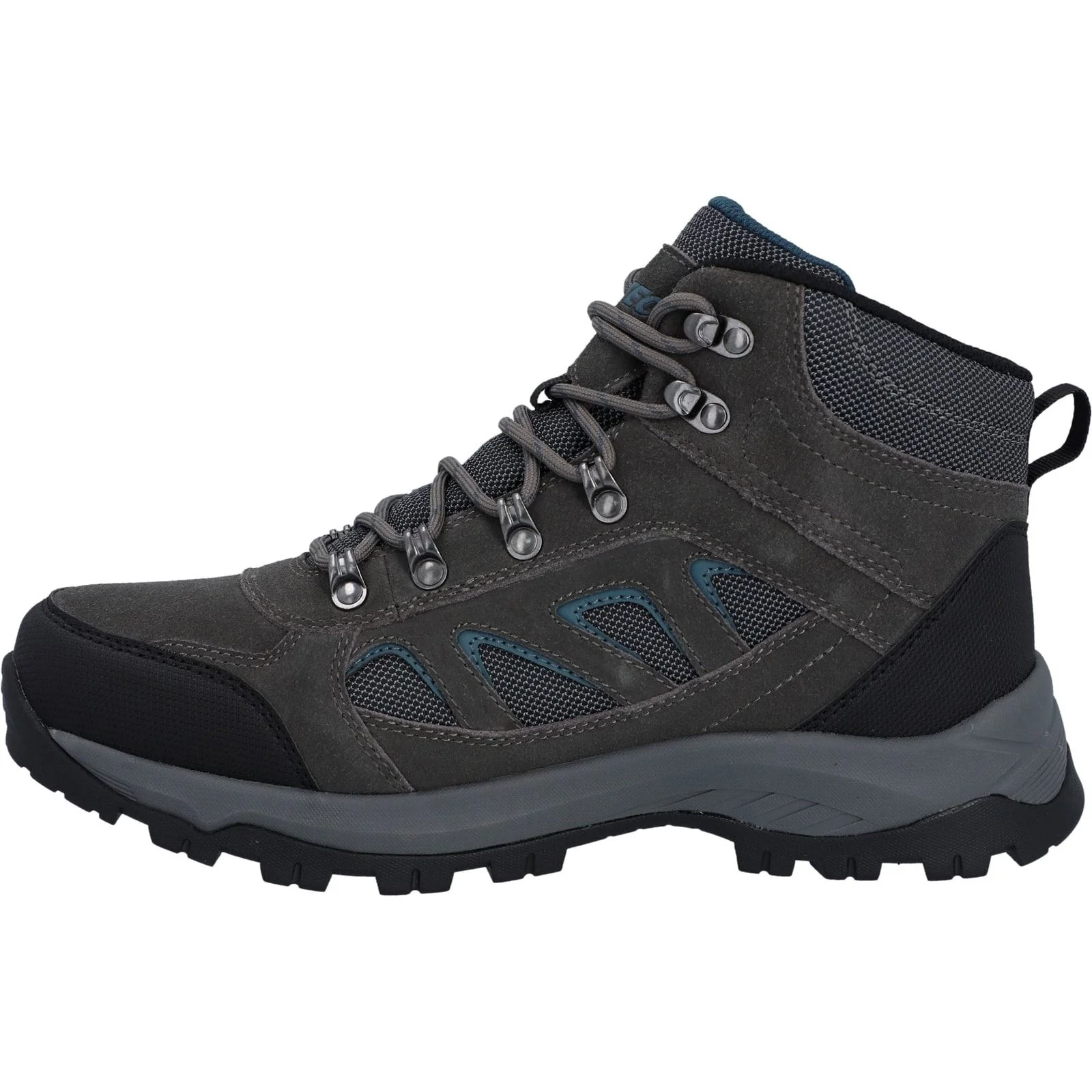 Hi-Tec Mens Bandera Expedition Hiker Dark Gull Grey/Harbour Mist - Image 2