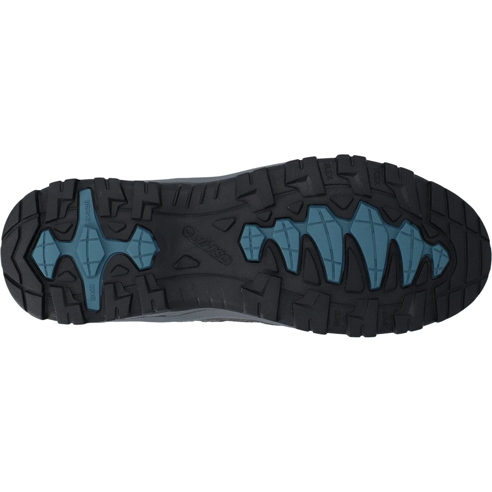 Hi-Tec Mens Bandera Expedition Hiker Dark Gull Grey/Harbour Mist - Image 3