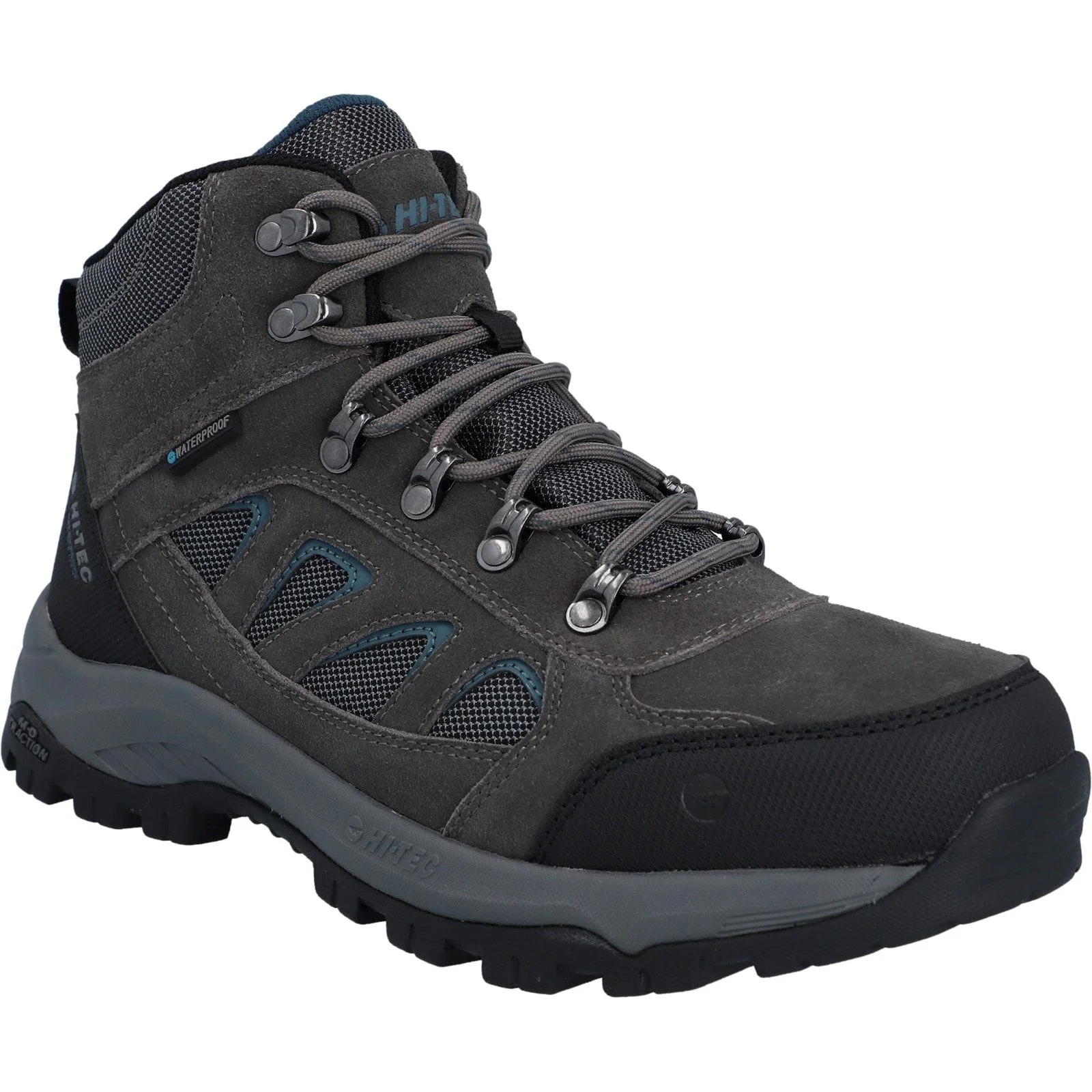 Hi-Tec Mens Bandera Expedition Hiker Dark Gull Grey/Harbour Mist - Image 6