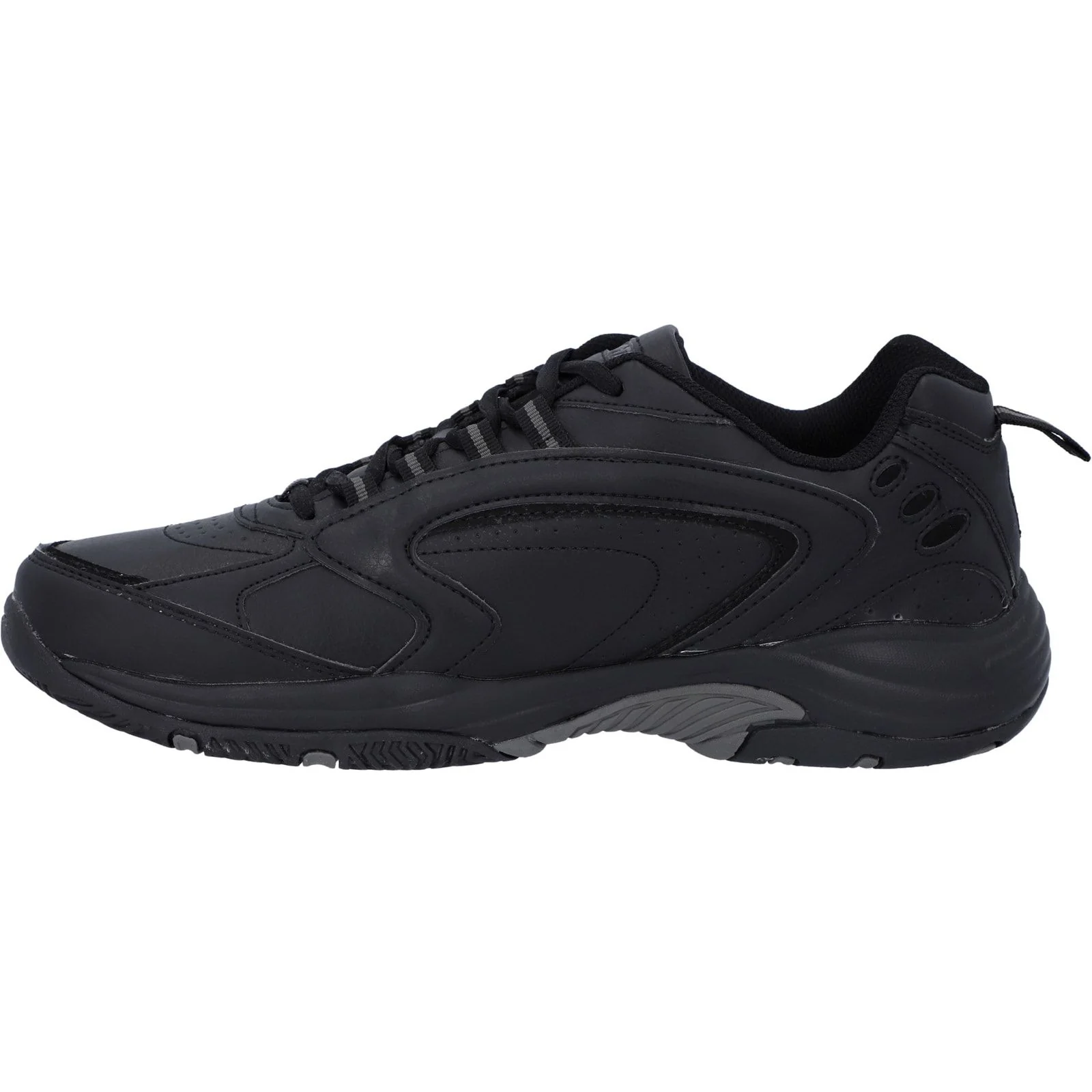 Hi-Tec Mens Blast Lite Wide Trainers Black - Image 2