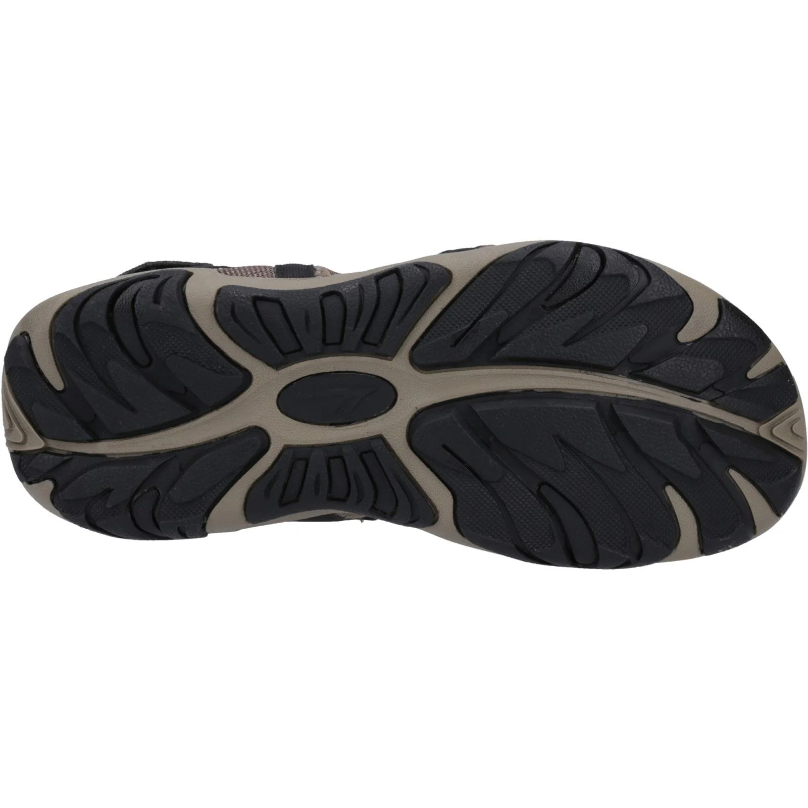 Hi-Tec Mens Crater Sandal Dark Taupe/Light Taupe - Image 3